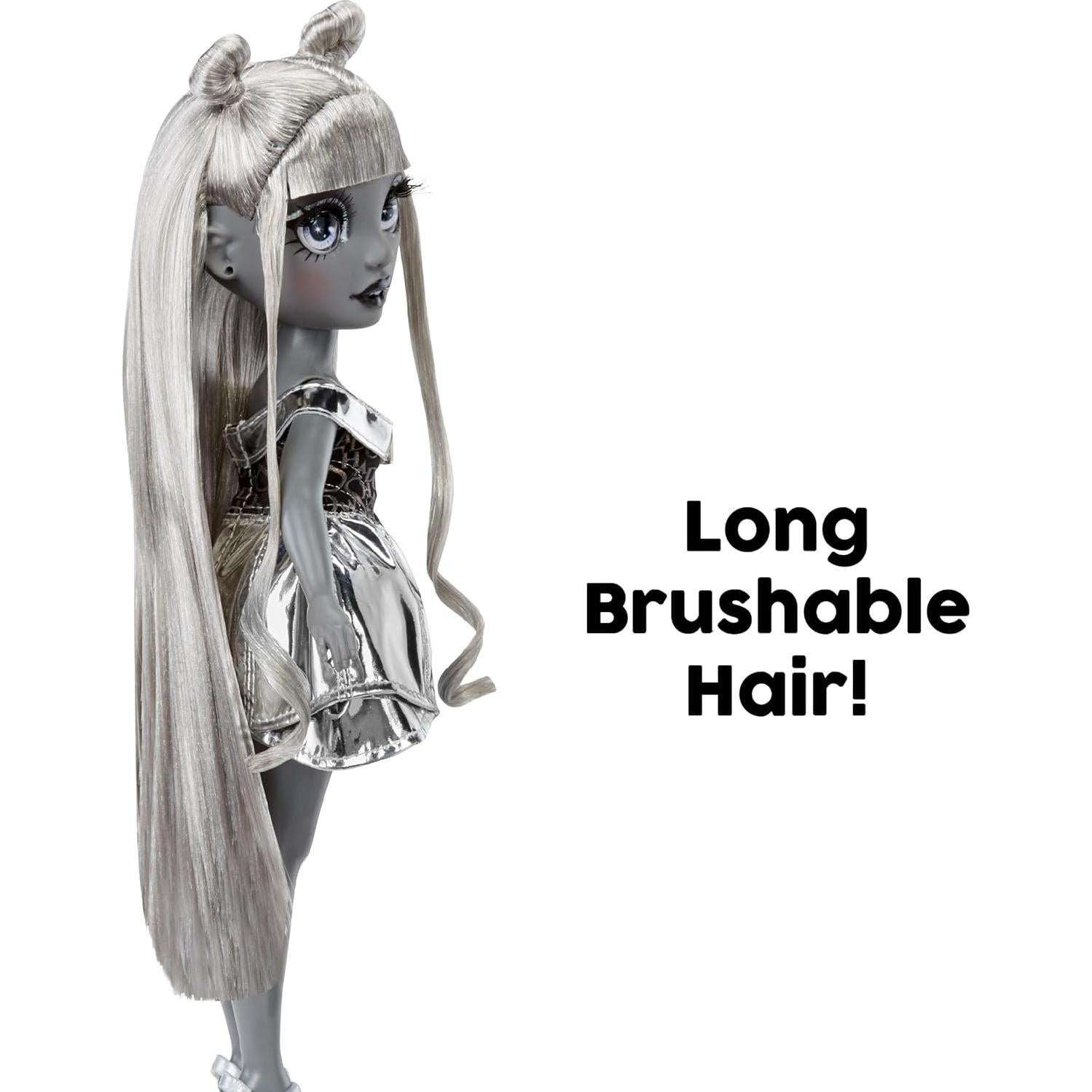 Muñeca de Moda Luna Madison Shadow High 27.94 cm Gris Metálico