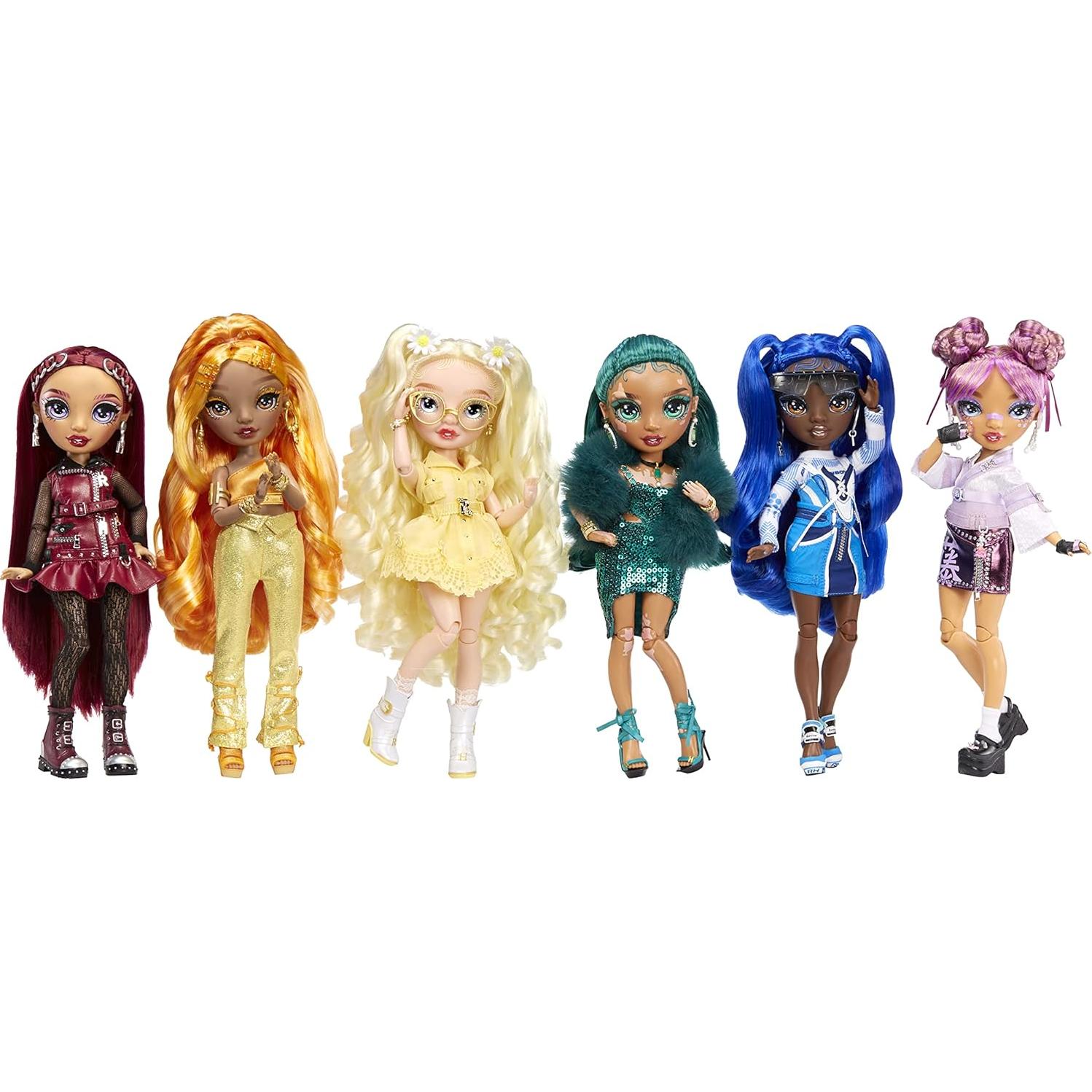 Muñeca de Moda Rainbow High Meena Fleur 30.5 cm Oro Azafrán