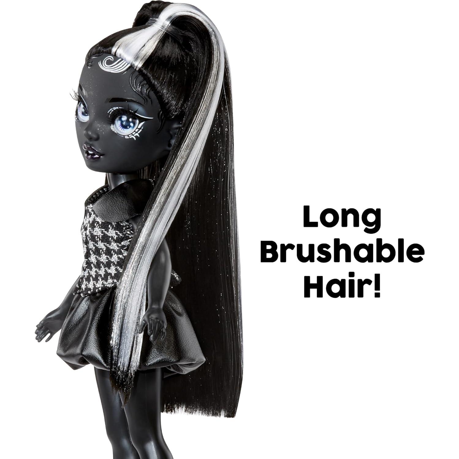 Muñeca de moda Shanelle Onyx Rainbow High 27.94 cm - Total Black