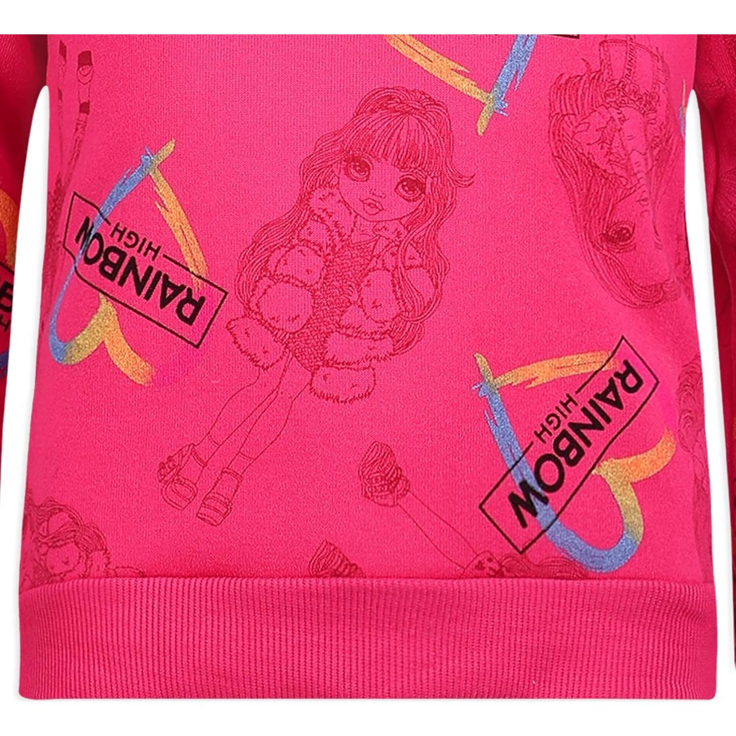 Conjunto sudadera y legging Rainbow High para niñas 4-8 años