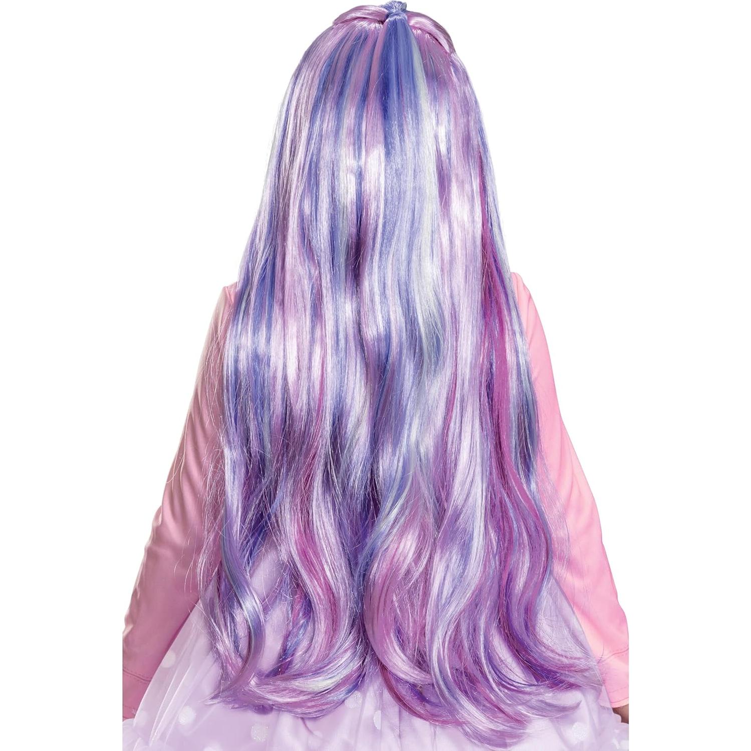 Peluca Violeta Rainbow High - Accesorio Oficial para Niñas