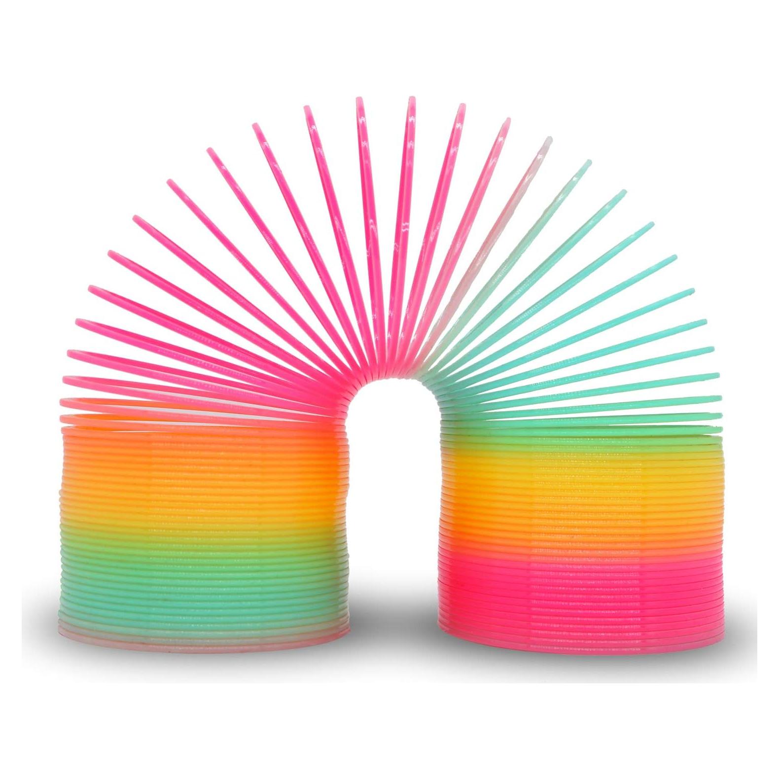 Juguete de resorte gigante Vinciph arcoíris 10.6 cm