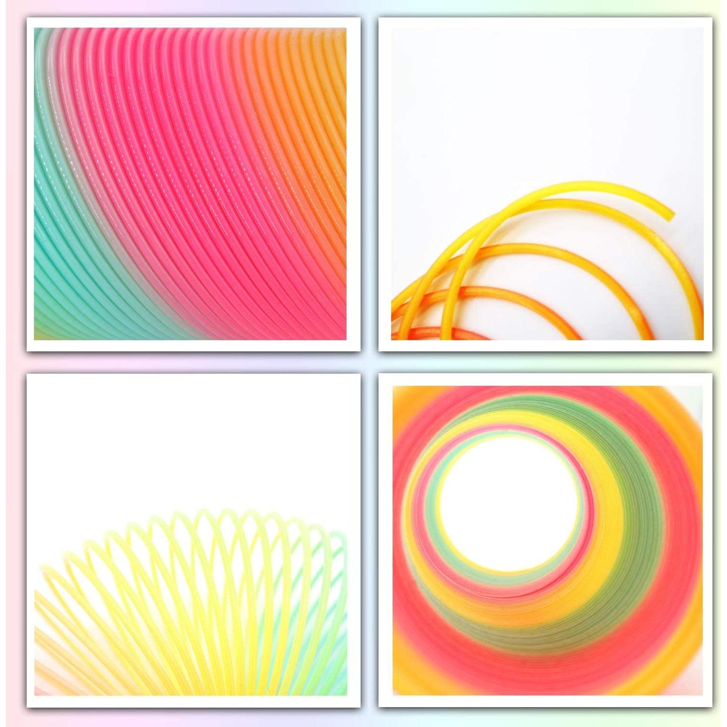 Juguete de resorte gigante Vinciph arcoíris 10.6 cm