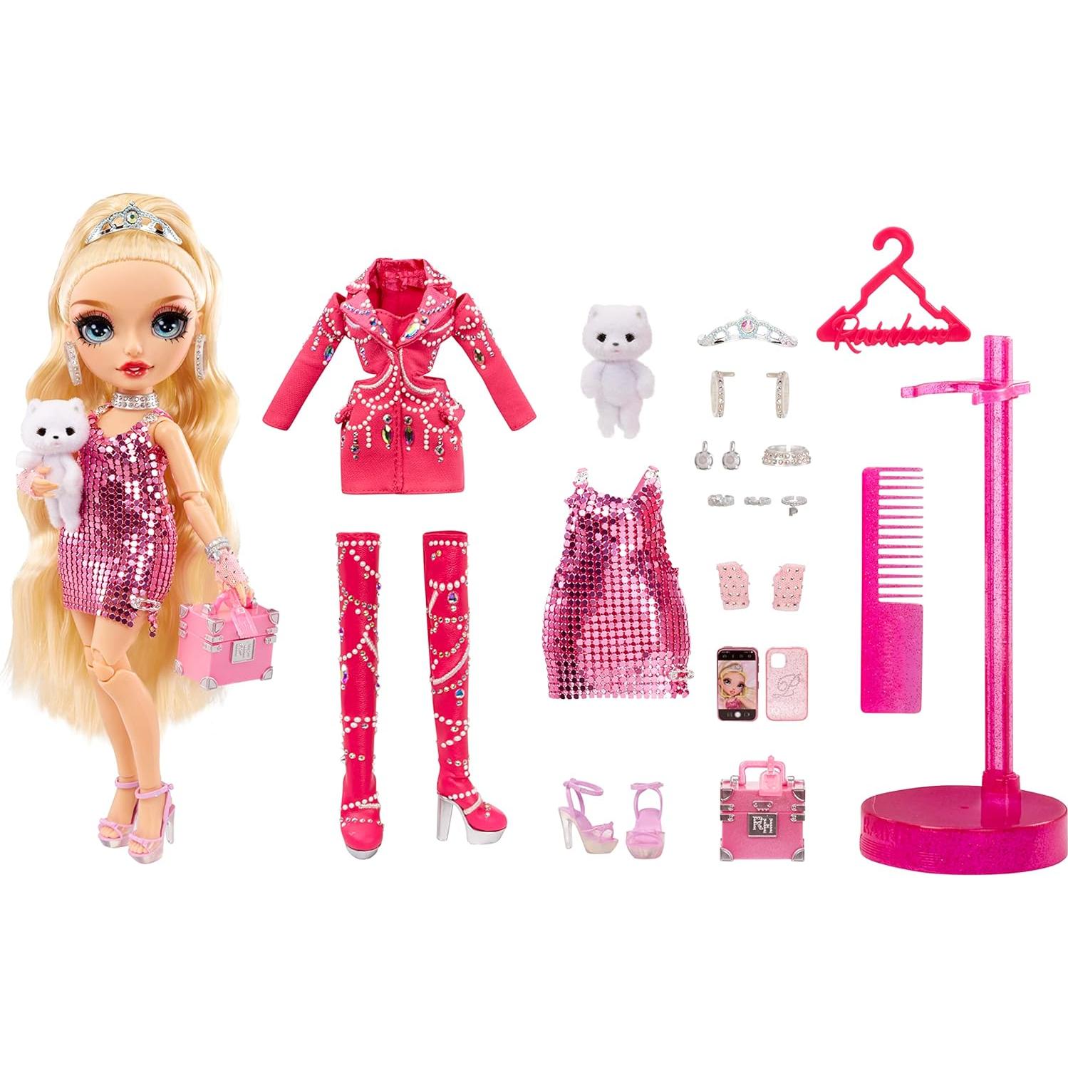 Muñeca Coleccionista Rainbow High Paris Hilton 28 cm con Accesorios
