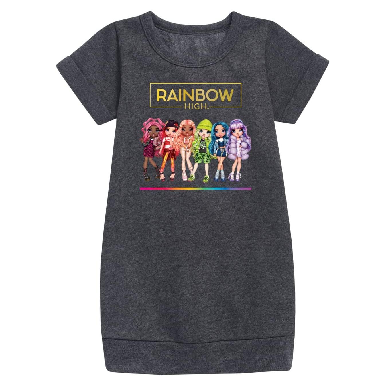 Vestido de Forro Polar para Niñas Rainbow High - Hybrid Apparel