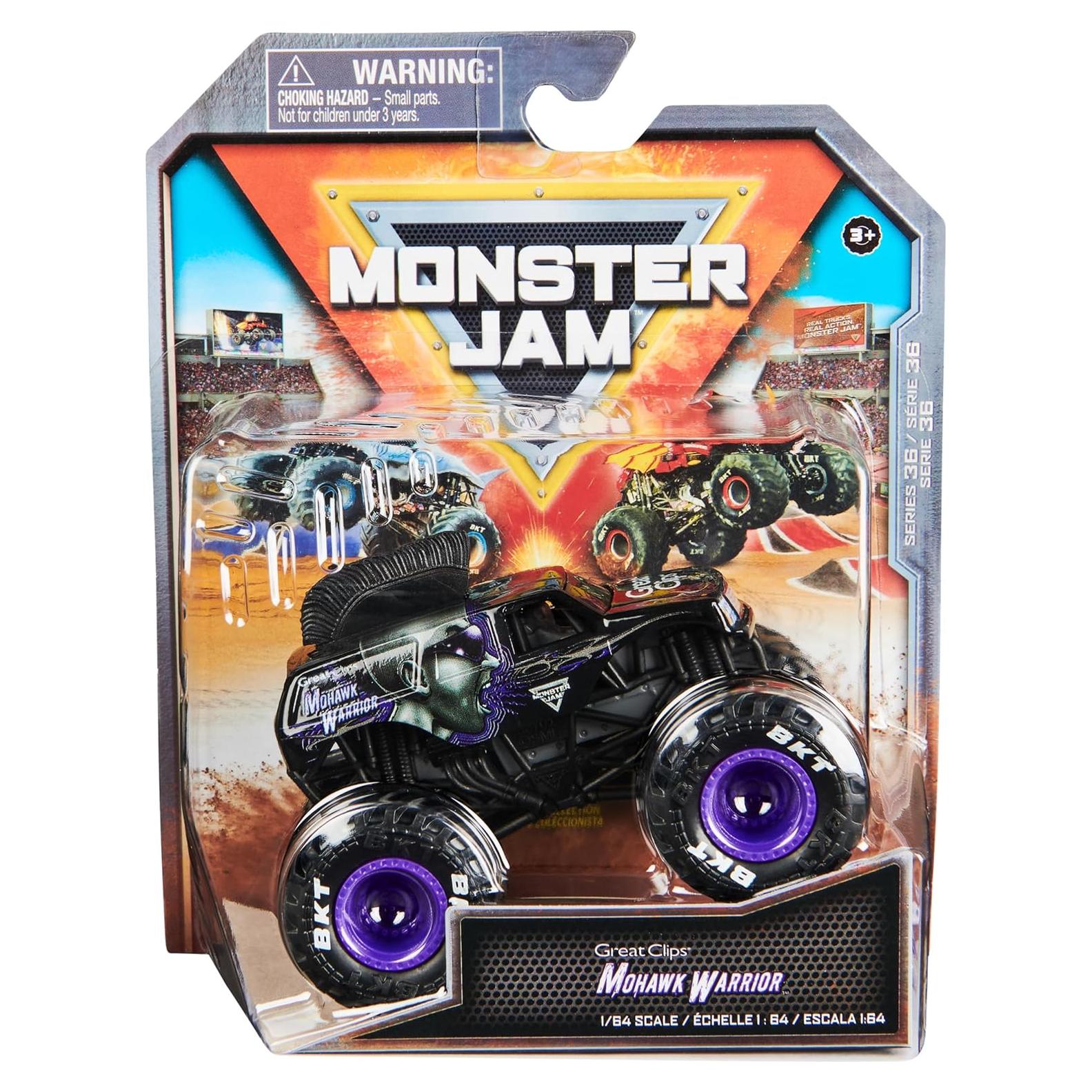 Camión Monster Truck Mohawk Warrior Spin Master 1:64