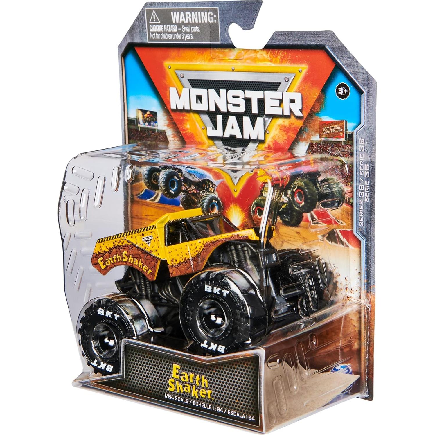 Camión Monstruo Monster Jam Earth Shaker 1:64 Spin Master