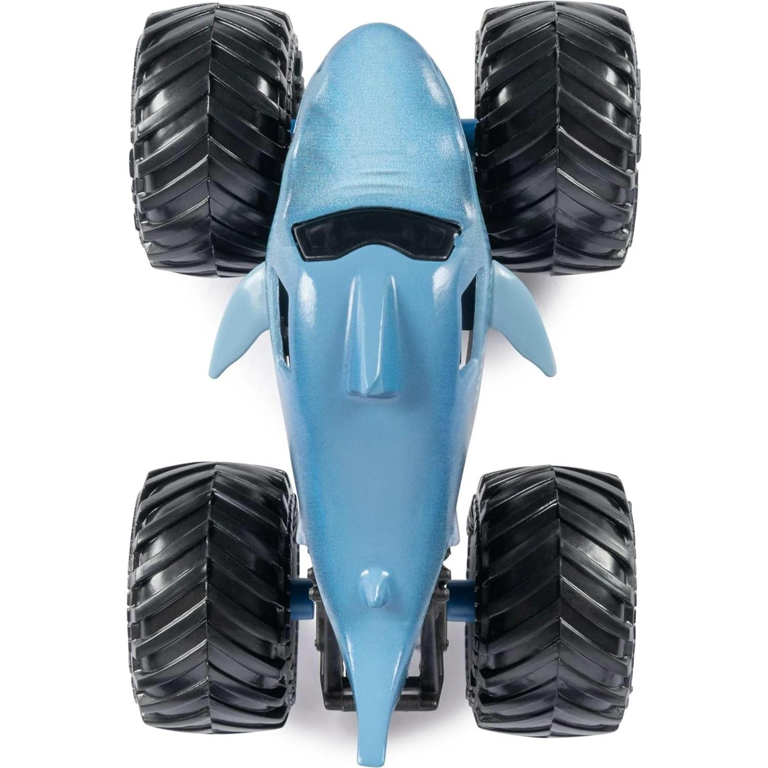 Camión de Diecast Monster Jam Spin Master Megalodon 1:64
