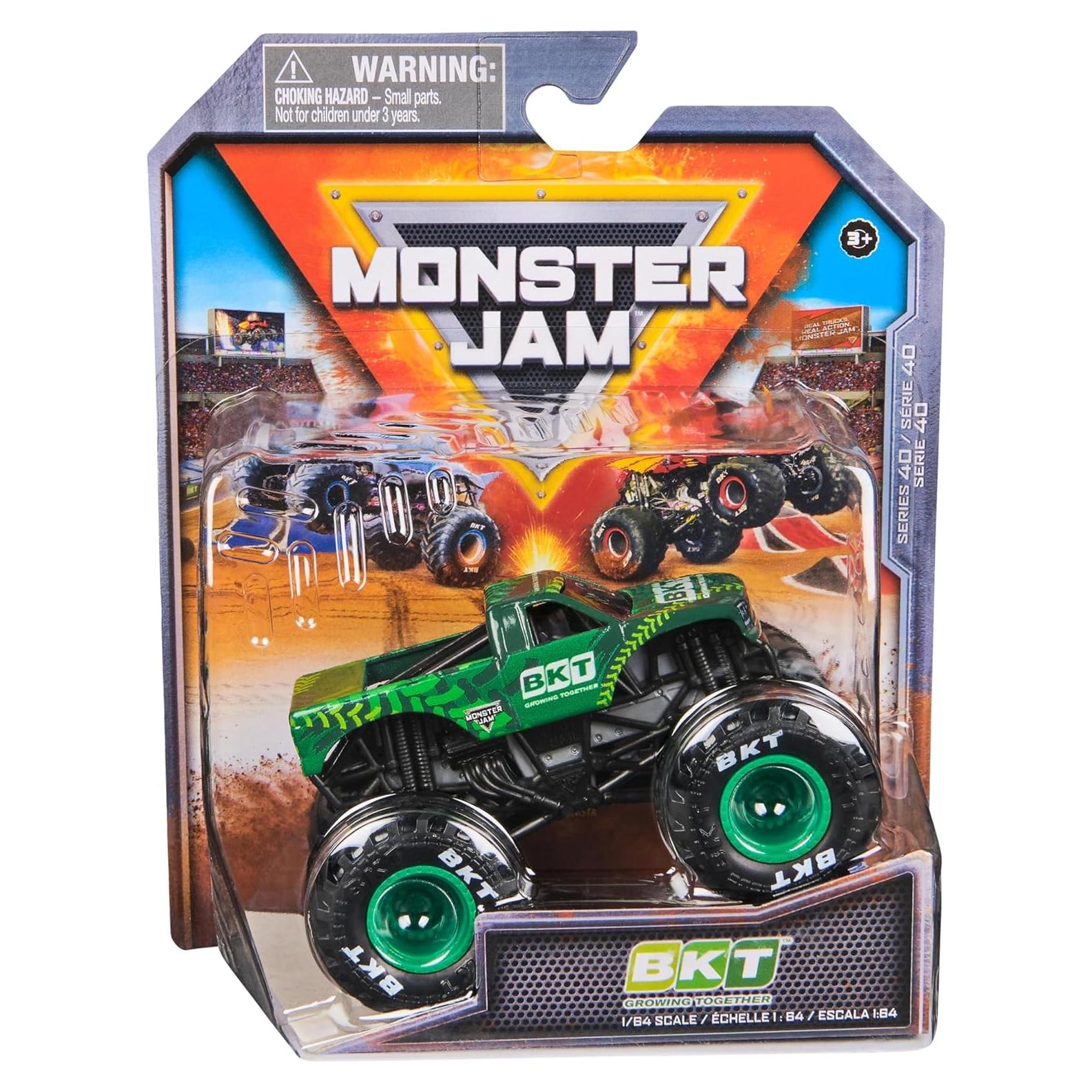 Camión Monstruo Diecast Monster Jam 2025 Escala 1:64 BKT