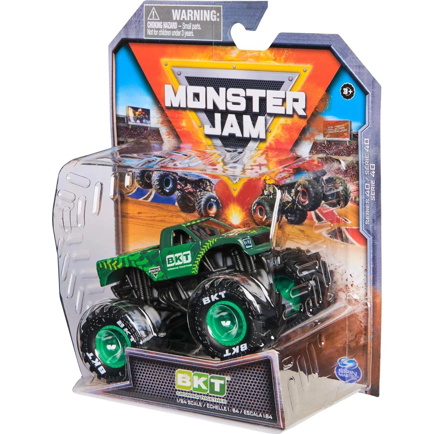 Camión Monstruo Diecast Monster Jam 2025 Escala 1:64 BKT