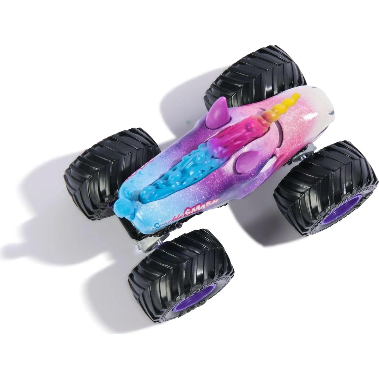 Camión Monstruo Diecast 1:64 Monster Jam 2025 Sparkle Smash