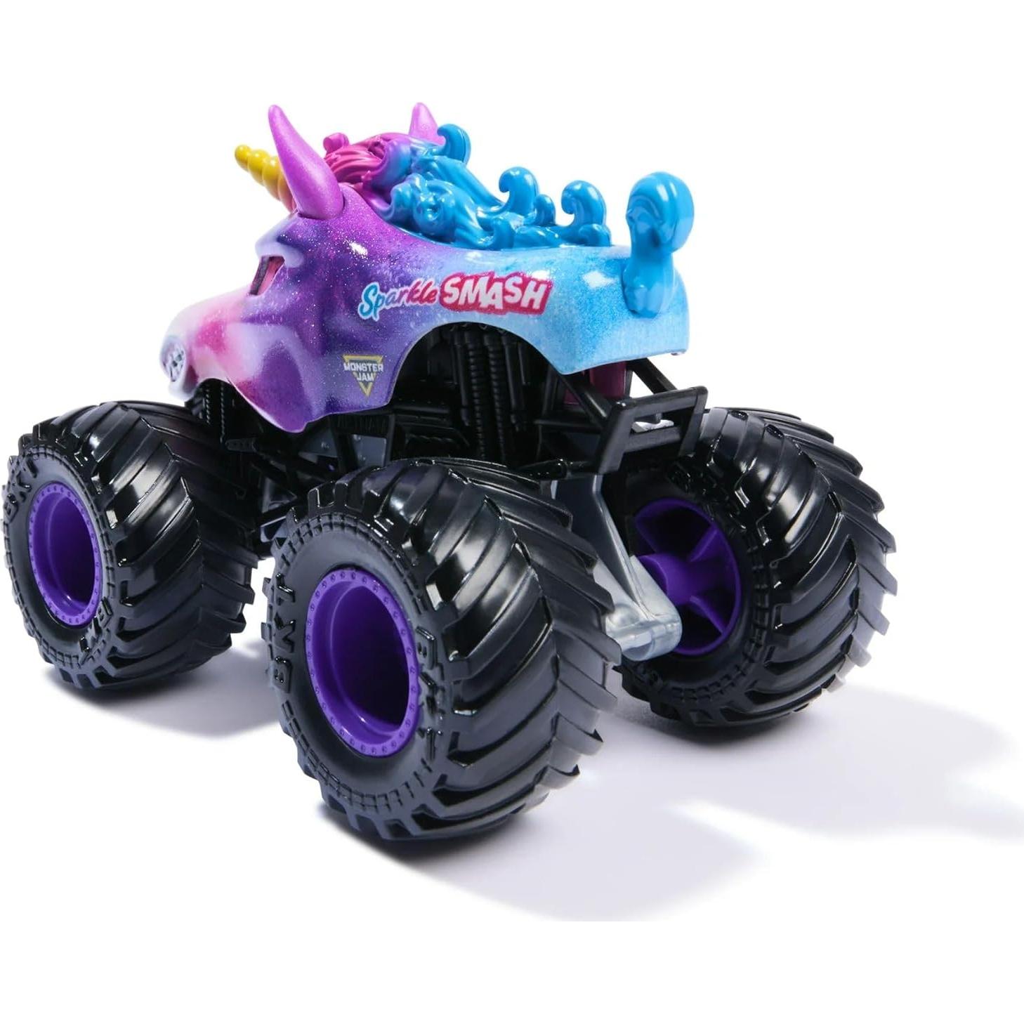 Camión Monstruo Diecast 1:64 Monster Jam 2025 Sparkle Smash