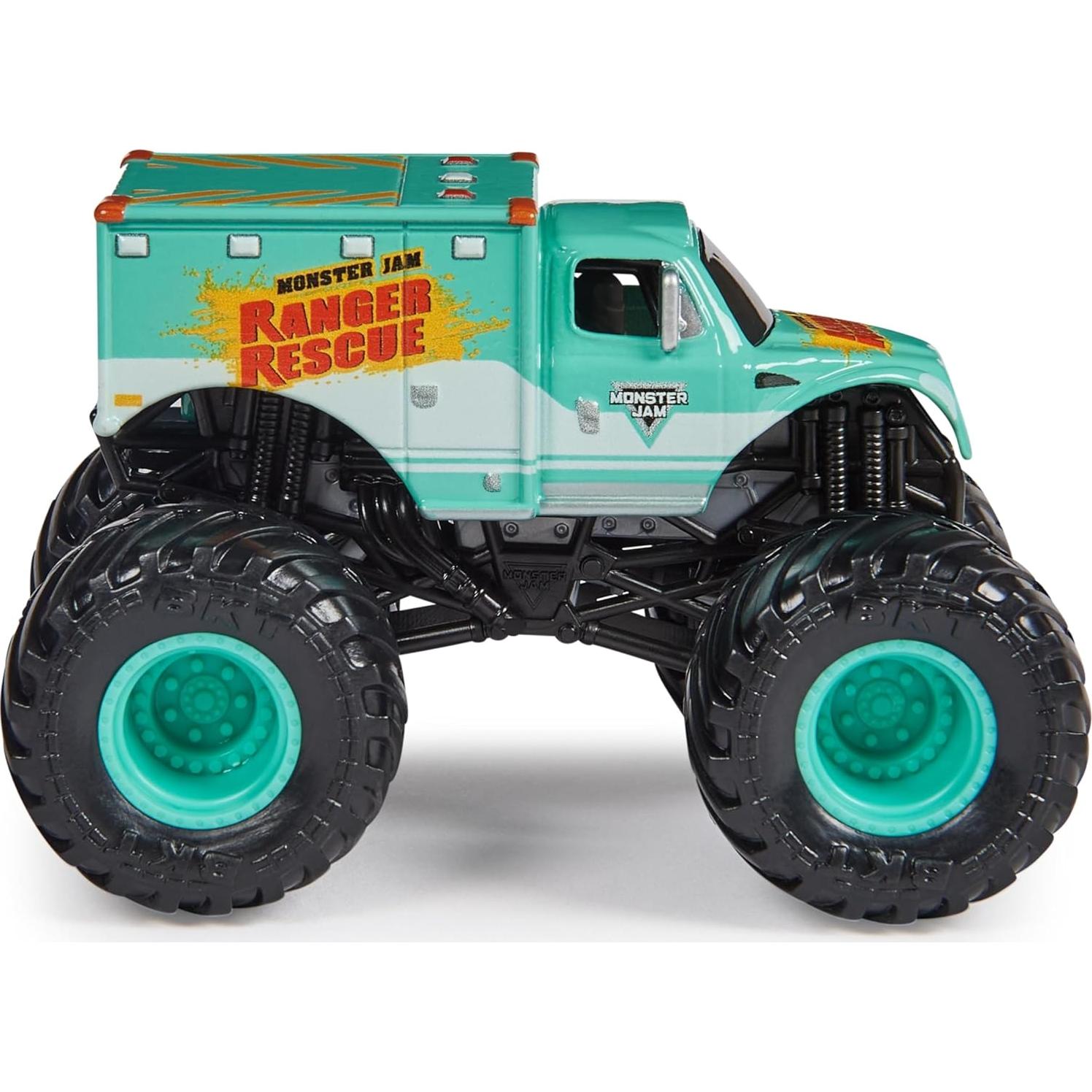 Camión Diecast Monster Jam 2023 Spin Master 1:64 Rescate Ranger
