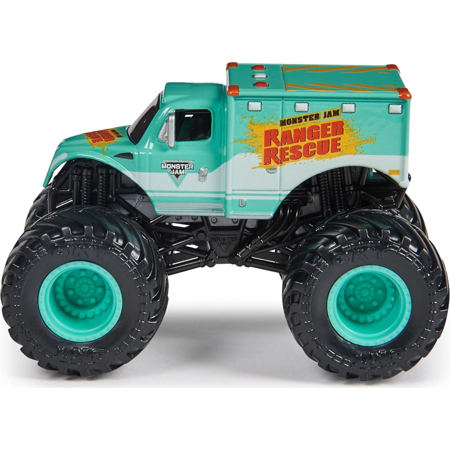 Camión Diecast Monster Jam 2023 Spin Master 1:64 Rescate Ranger
