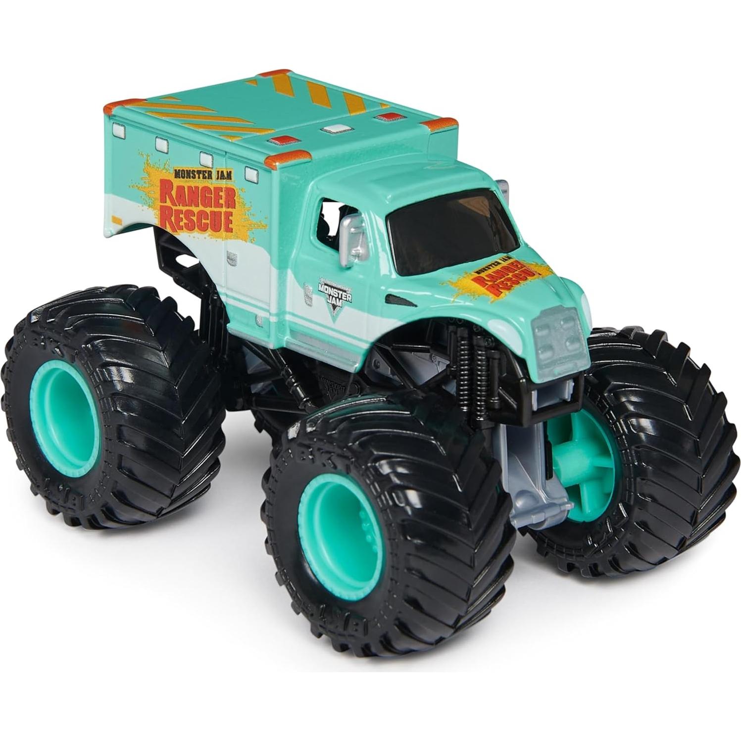 Camión Diecast Monster Jam 2023 Spin Master 1:64 Rescate Ranger