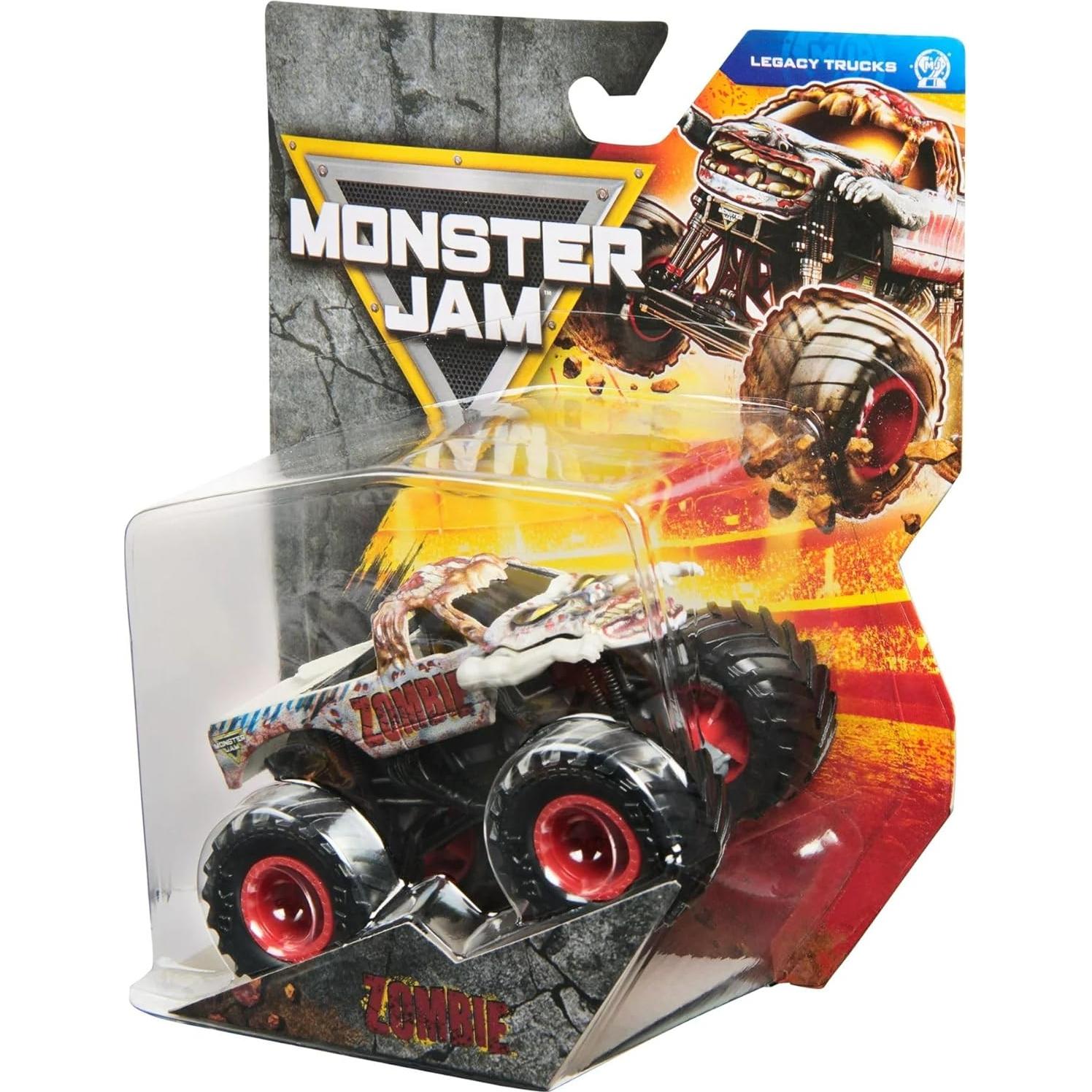 Camión de Juguete Monster Jam Zombie Die-Cast 1:64