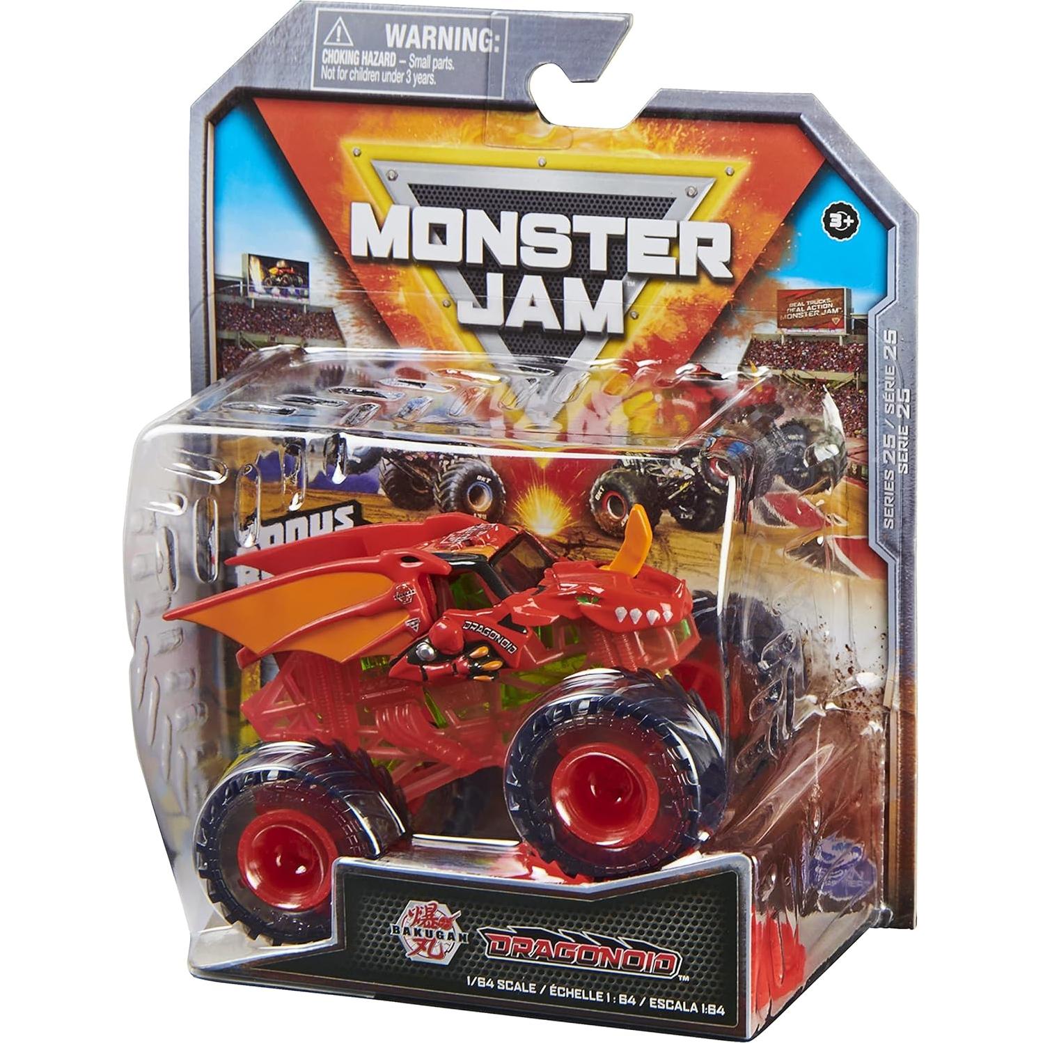 Camión Diecast Monster Jam 2022 Spin Master Dragonoide
