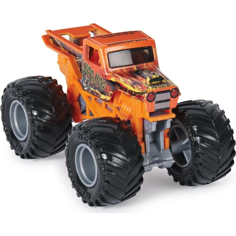Monster Jam 2024 2-Pack Camiones Monstruo Diecast 1:64 Bog Hog y King Sling