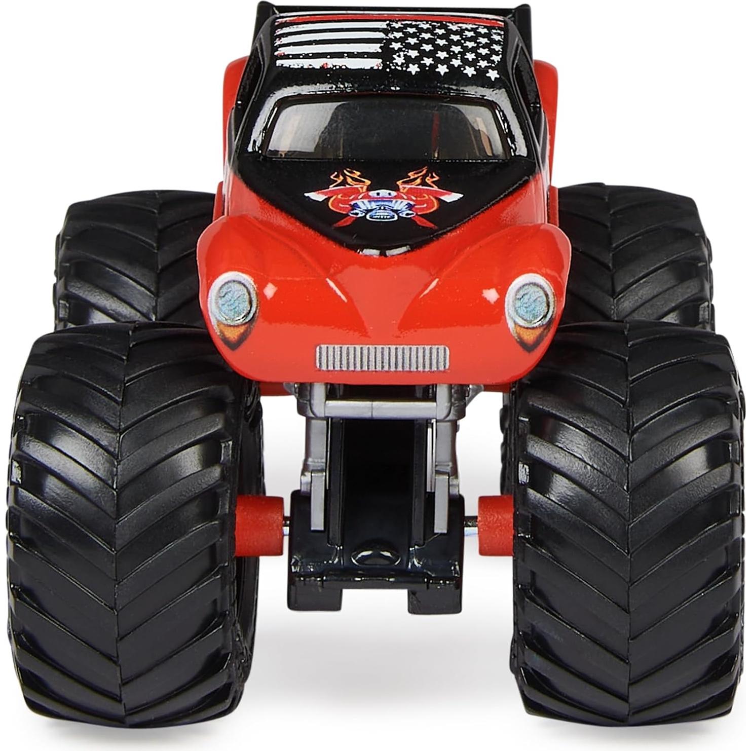 Camión Monstruo Die-Cast Monster Jam Axe 1:64 - Spin Master