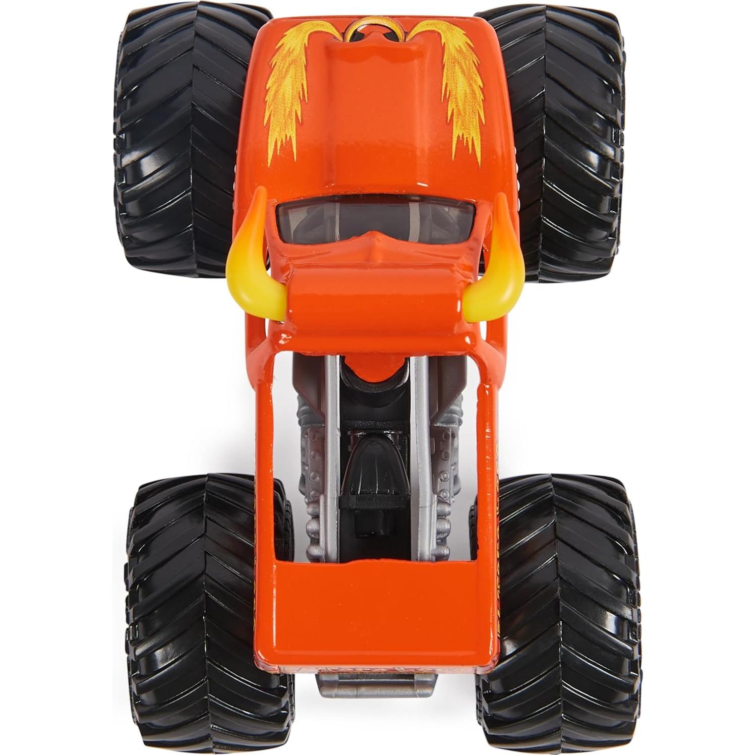 Monster Jam Camiones Monstruo El Toro Loco y Grave Digger 1:64