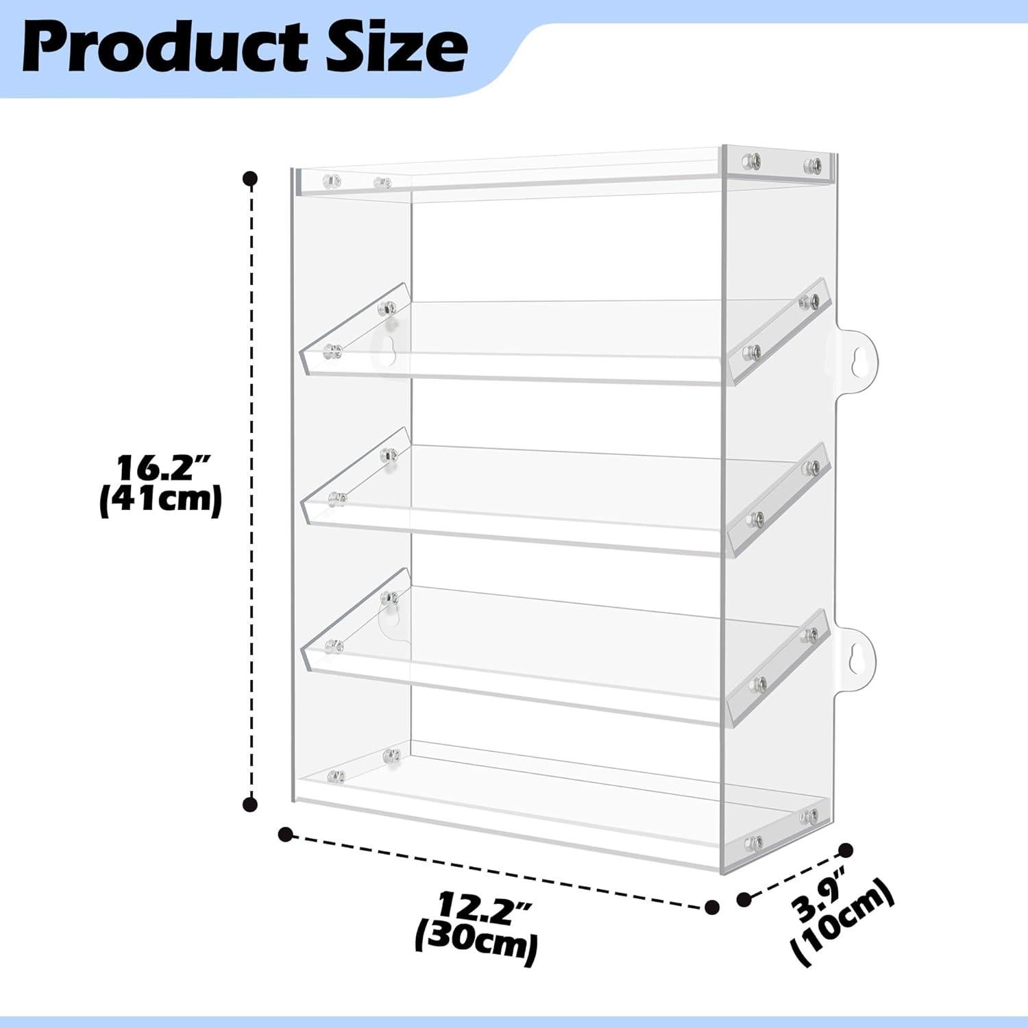 Estuche de Exhibición Acrílico KISLANE para 20 Camiones Monstruo