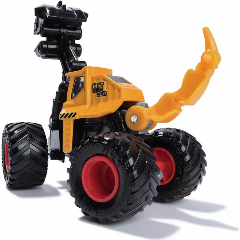 Camión Excavadora Dugg Spin Master 1:64 Monster Jam Dirt Squad