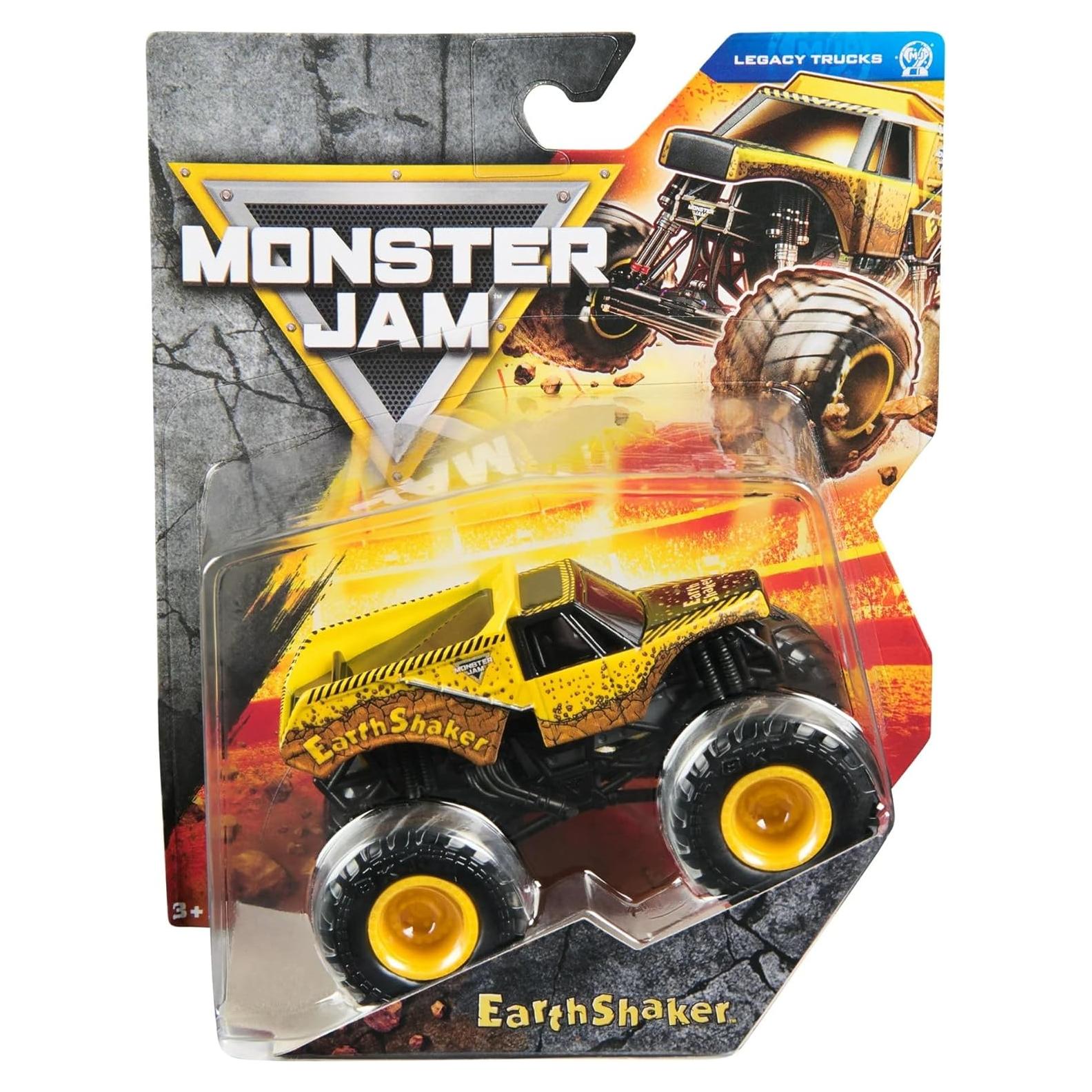 Camión Monstruo Metal Fundido Monster Jam Earth Shaker 1:64