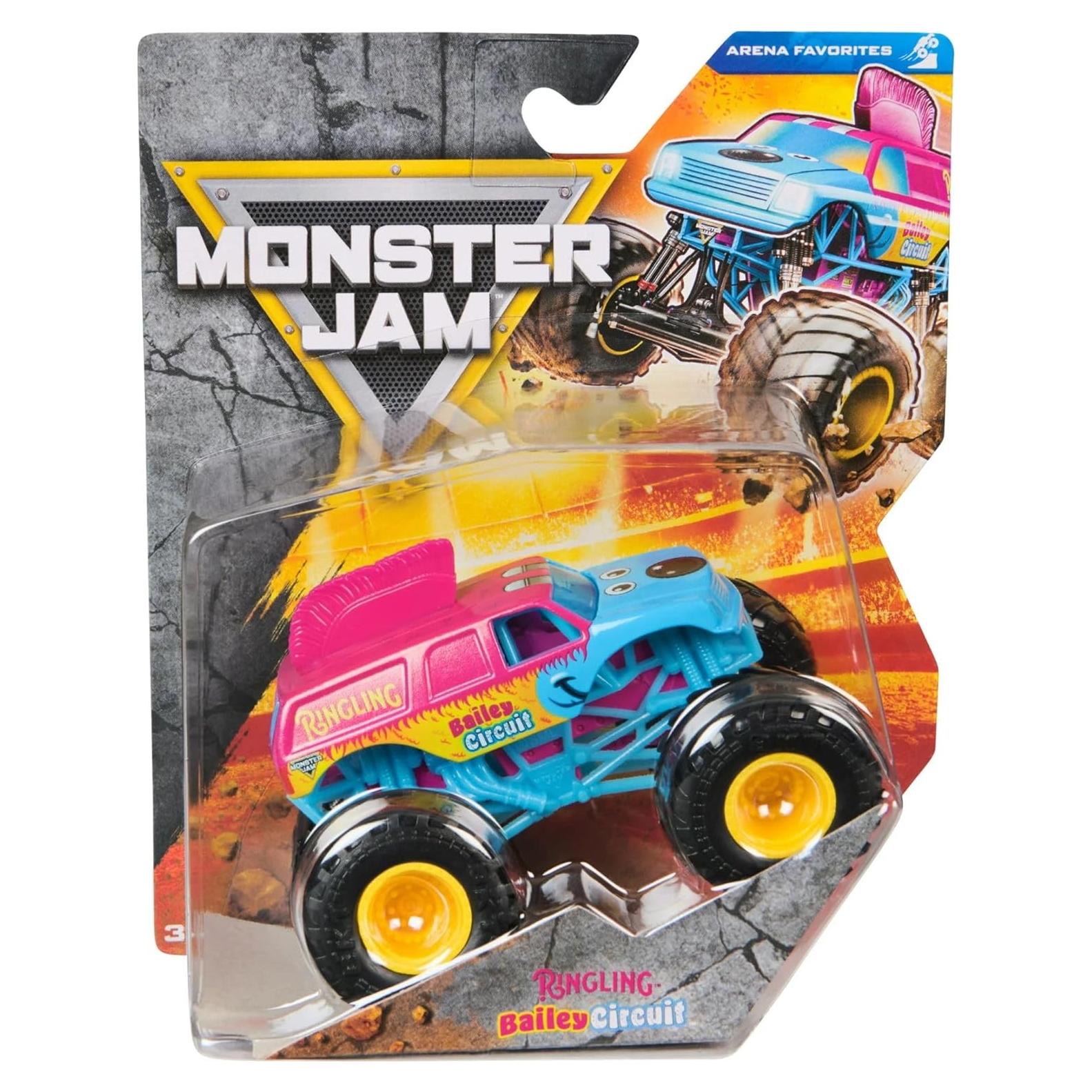 Camión Monstruo Diecast Monster Jam 2025 1:64 Ringling Bailey