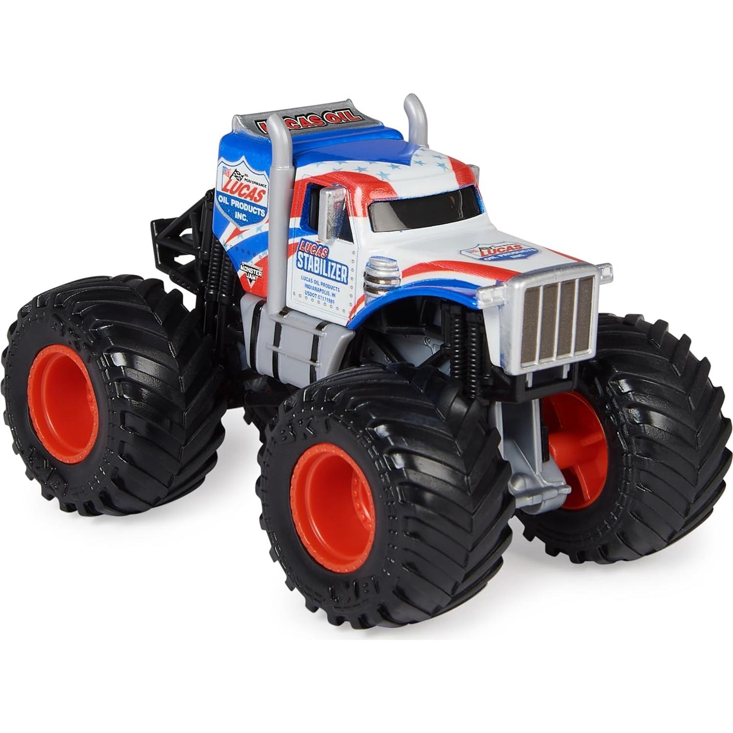 Camión Monster Truck Die-Cast Monster Jam Lucas Stabilizer 1:64