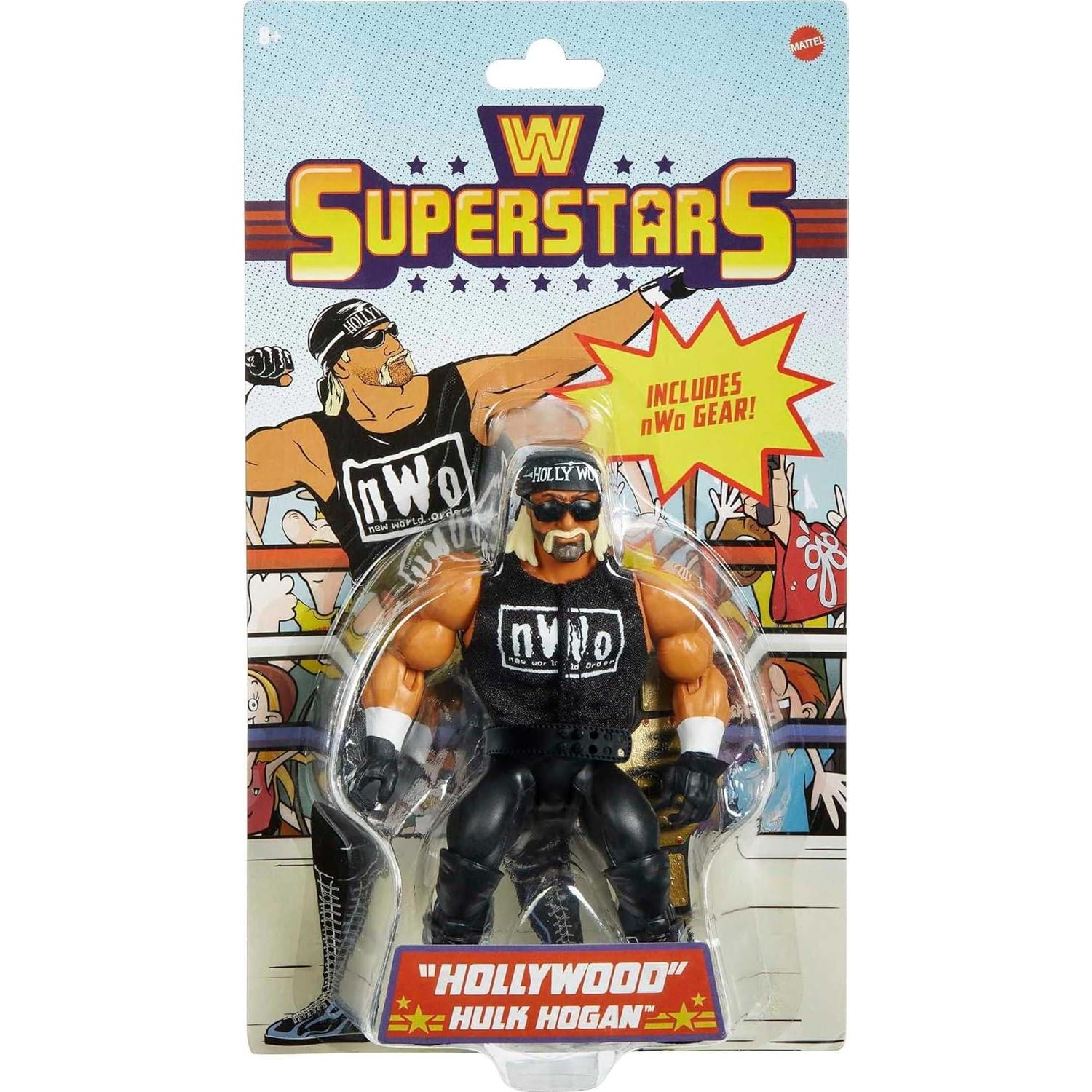 Figura de Acción WWE Superstars Mattel Hulk Hogan 14 cm