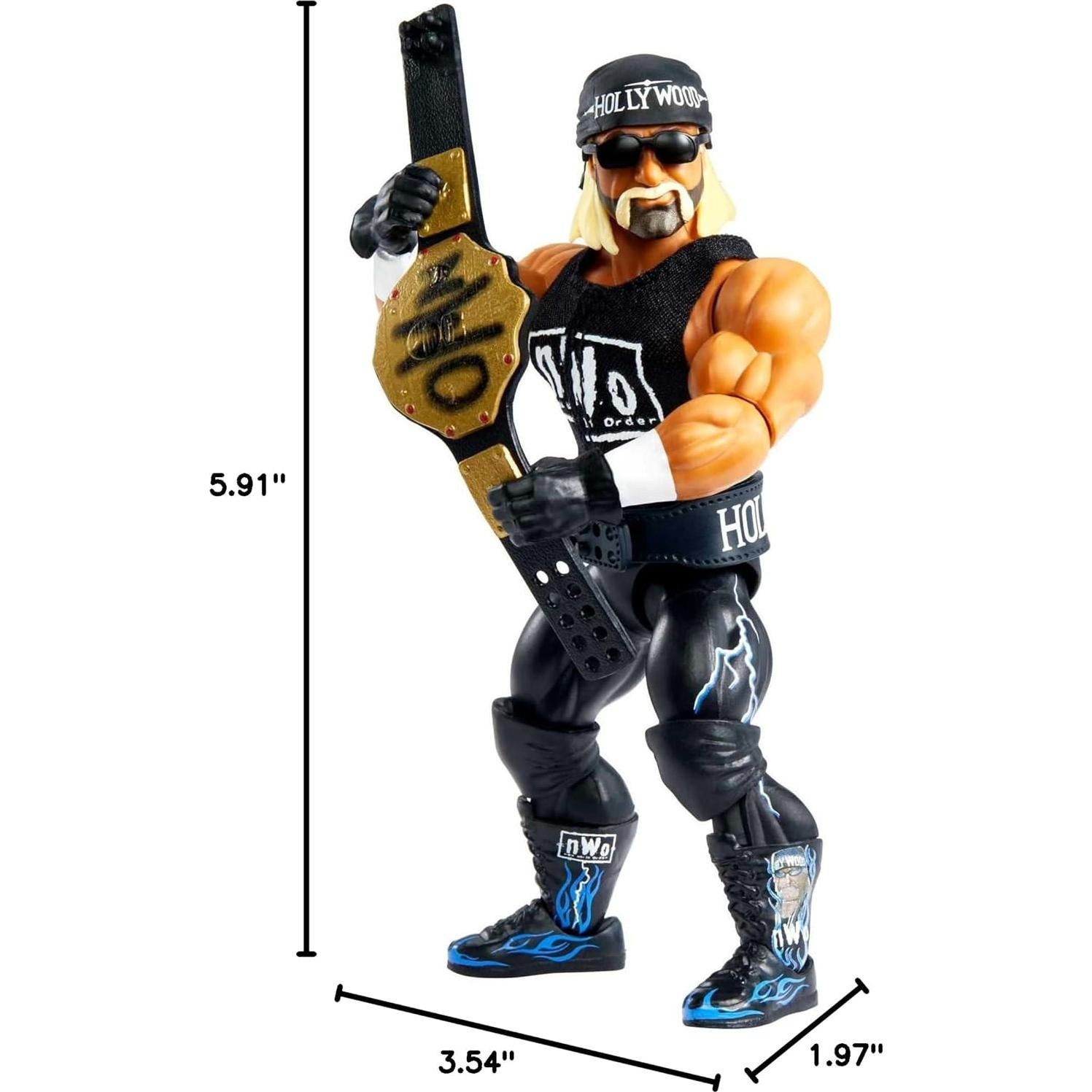 Figura de Acción WWE Superstars Mattel Hulk Hogan 14 cm