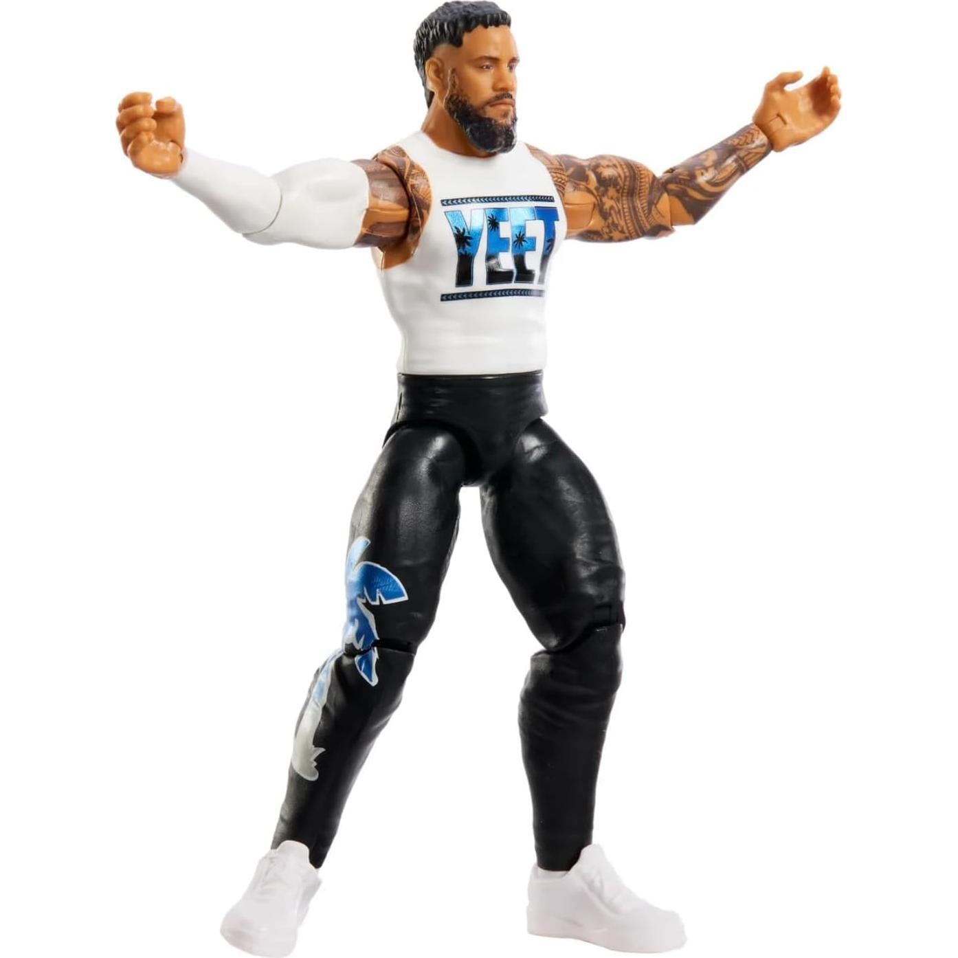 Figura de Acción WWE Jey Uso Mattel 15.24 cm Alta Articulación