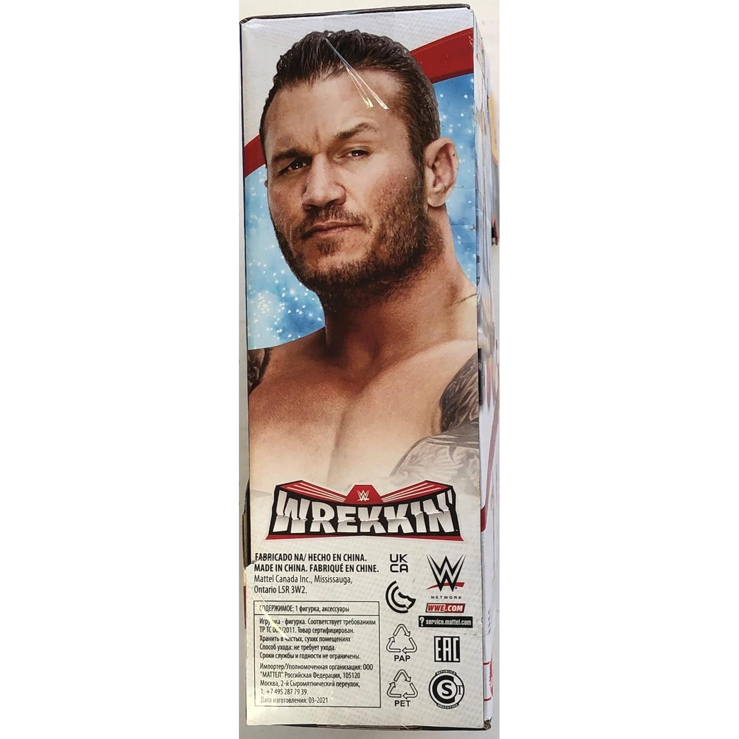 Figura de acción WWE Wrekkin Randy Orton 15.24 cm con silla
