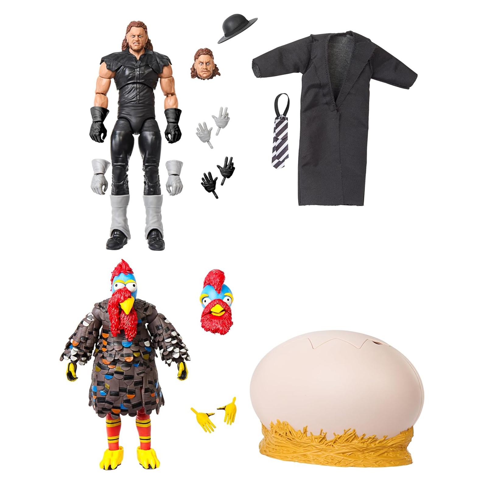 Figuras de Acción Mattel WWE Ultimate Undertaker y Gobbledy Gooker