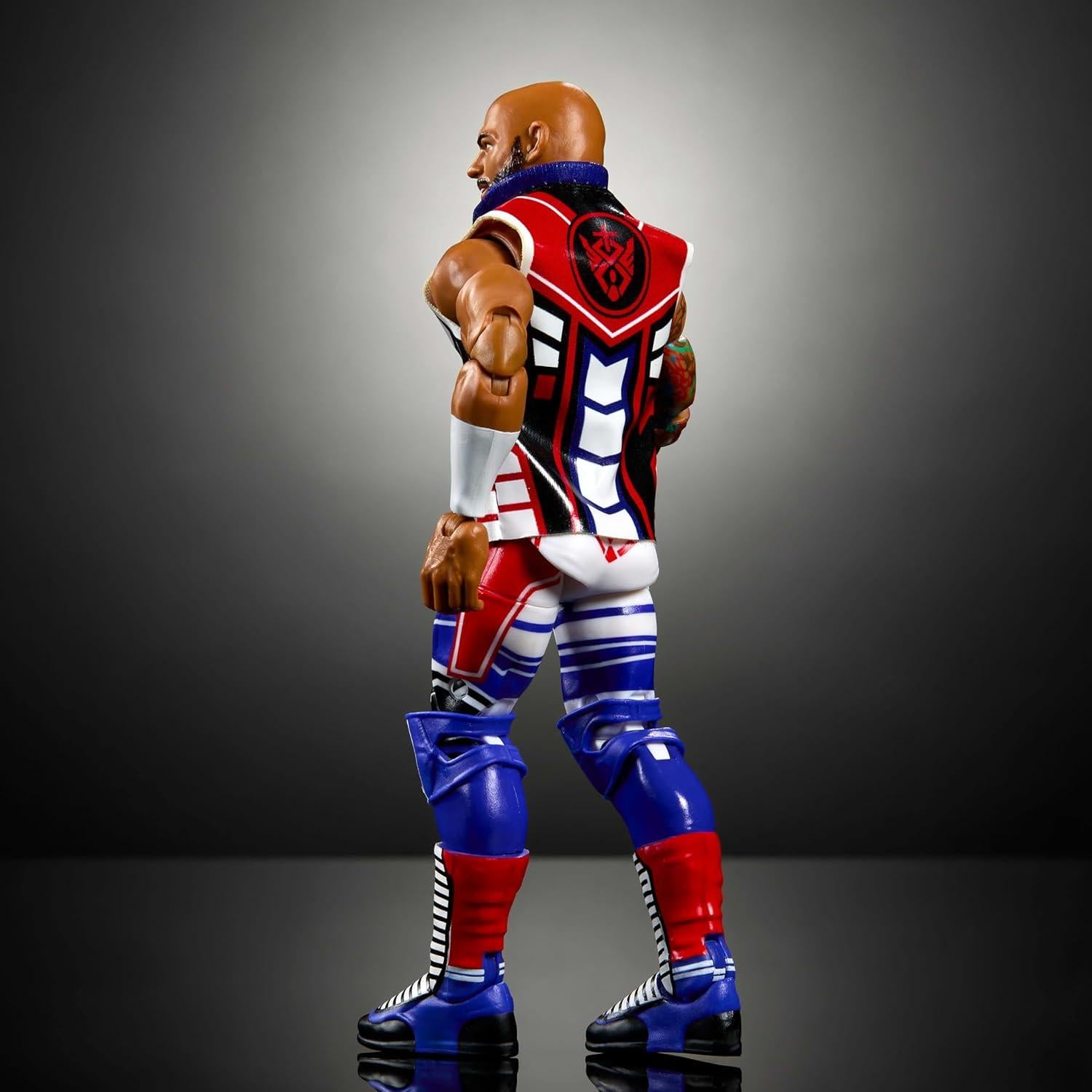 Figura de Acción Elite WWE Mattel Ricochet 15 cm Articulada