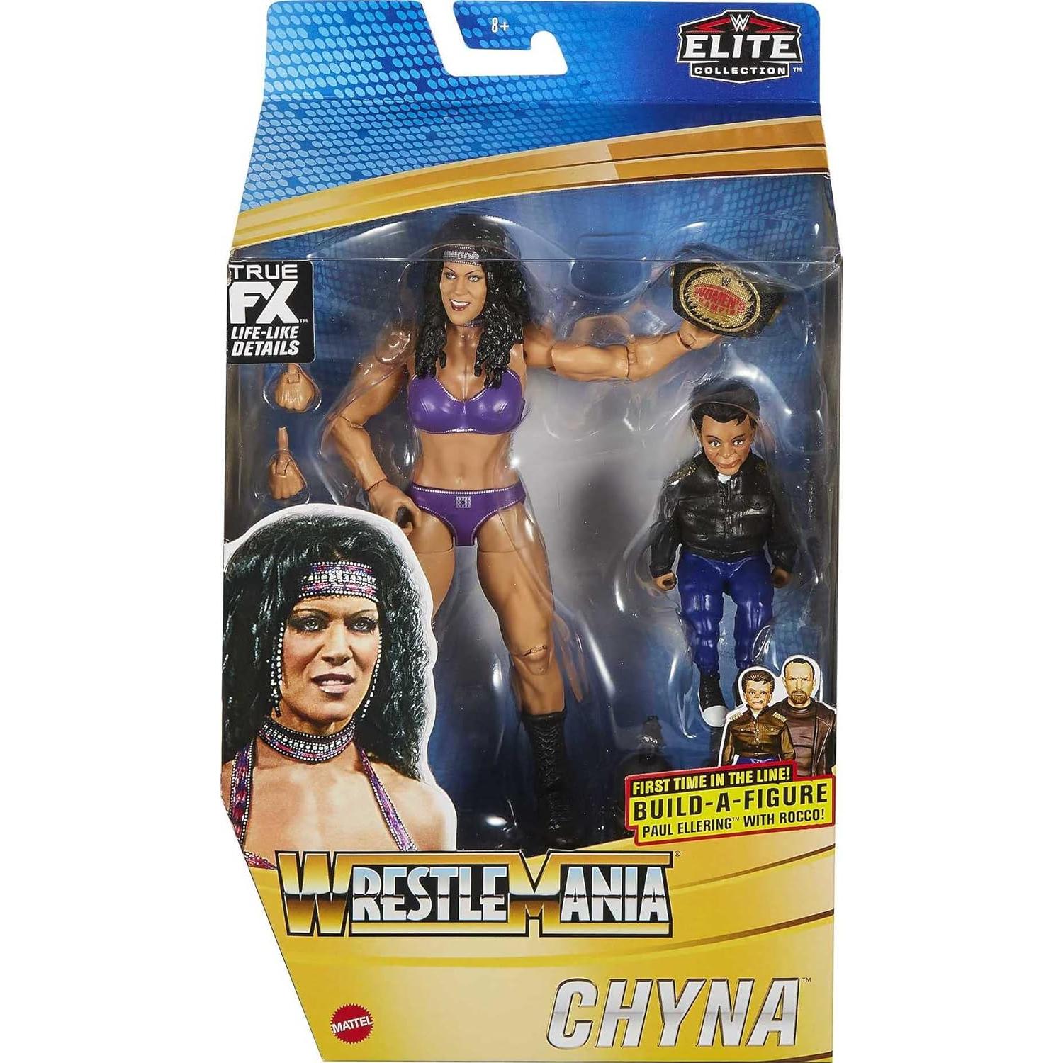 Figura de Acción WWE Chyna Elite 15.24 cm con Campeonato