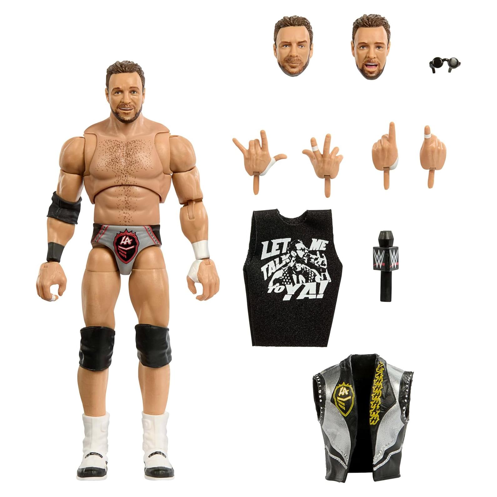 Figura de Acción WWE Ultimate Edition Mattel LA Knight 15 cm