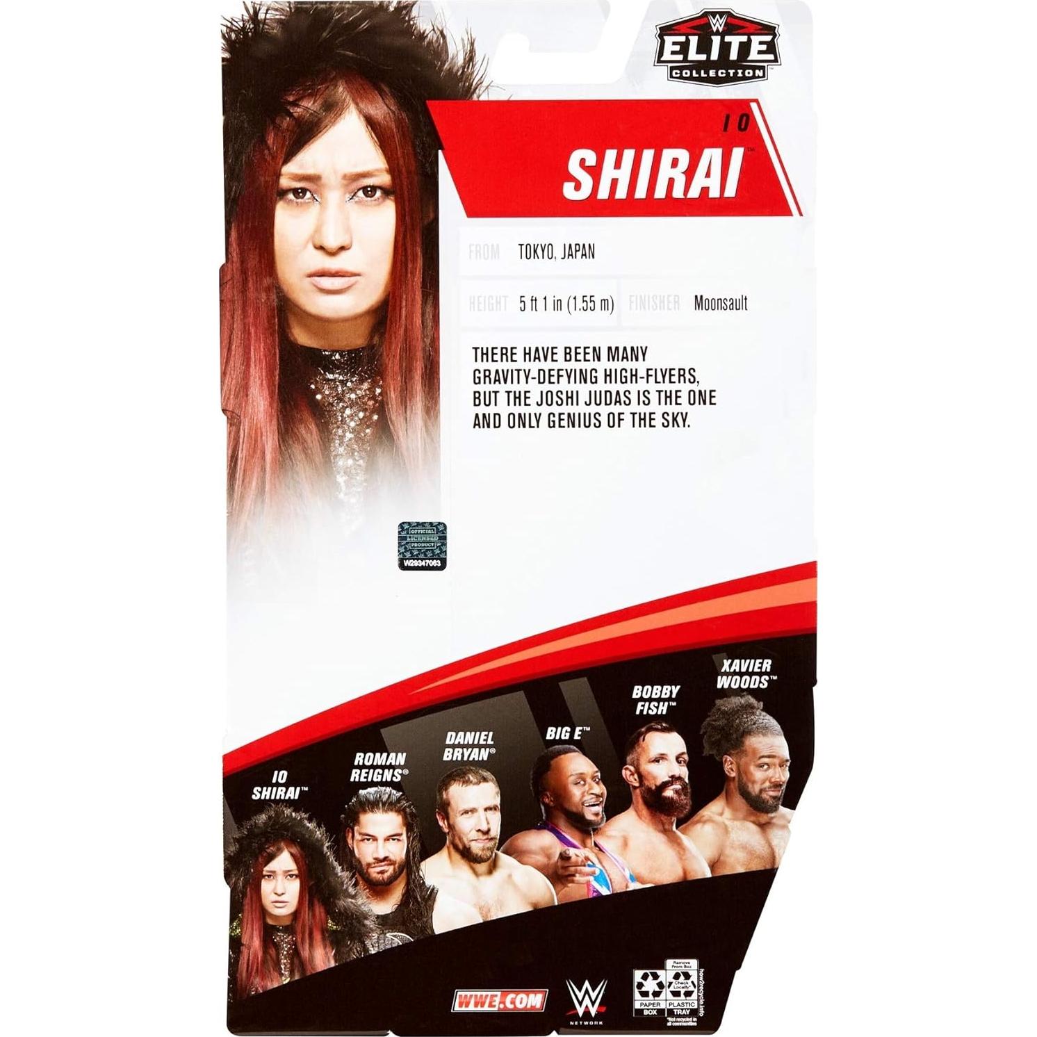 Figura de Acción WWE Elite Lo Shira 15.24 cm con Accesorios