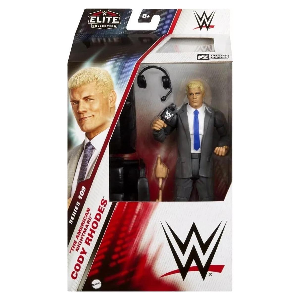 Figura de Acción Cody Rhodes WWE Elite 109 15.24 cm