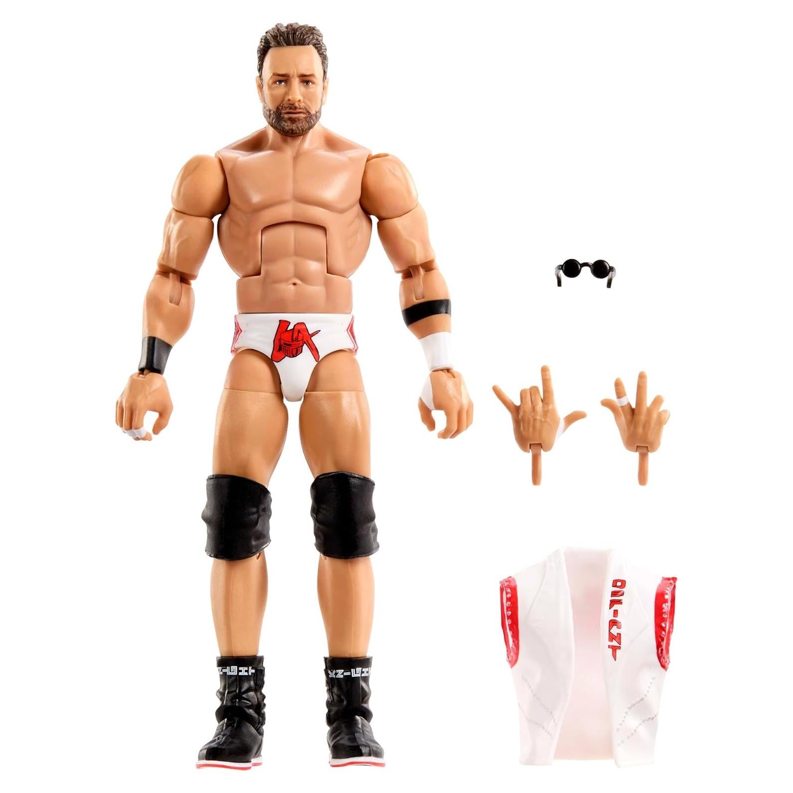 Figura de Acción Elite Mattel WWE LA Knight 15 cm con Accesorios
