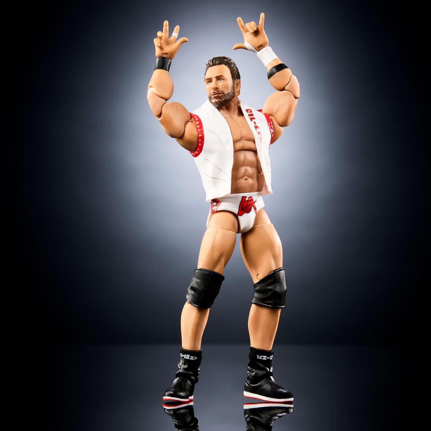 Figura de Acción Elite Mattel WWE LA Knight 15 cm con Accesorios