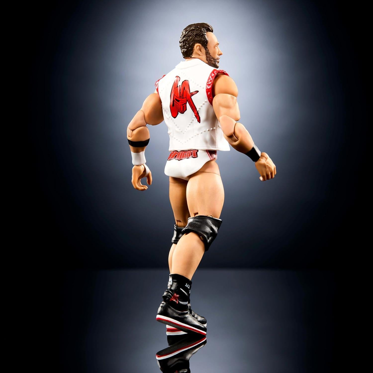 Figura de Acción Elite Mattel WWE LA Knight 15 cm con Accesorios