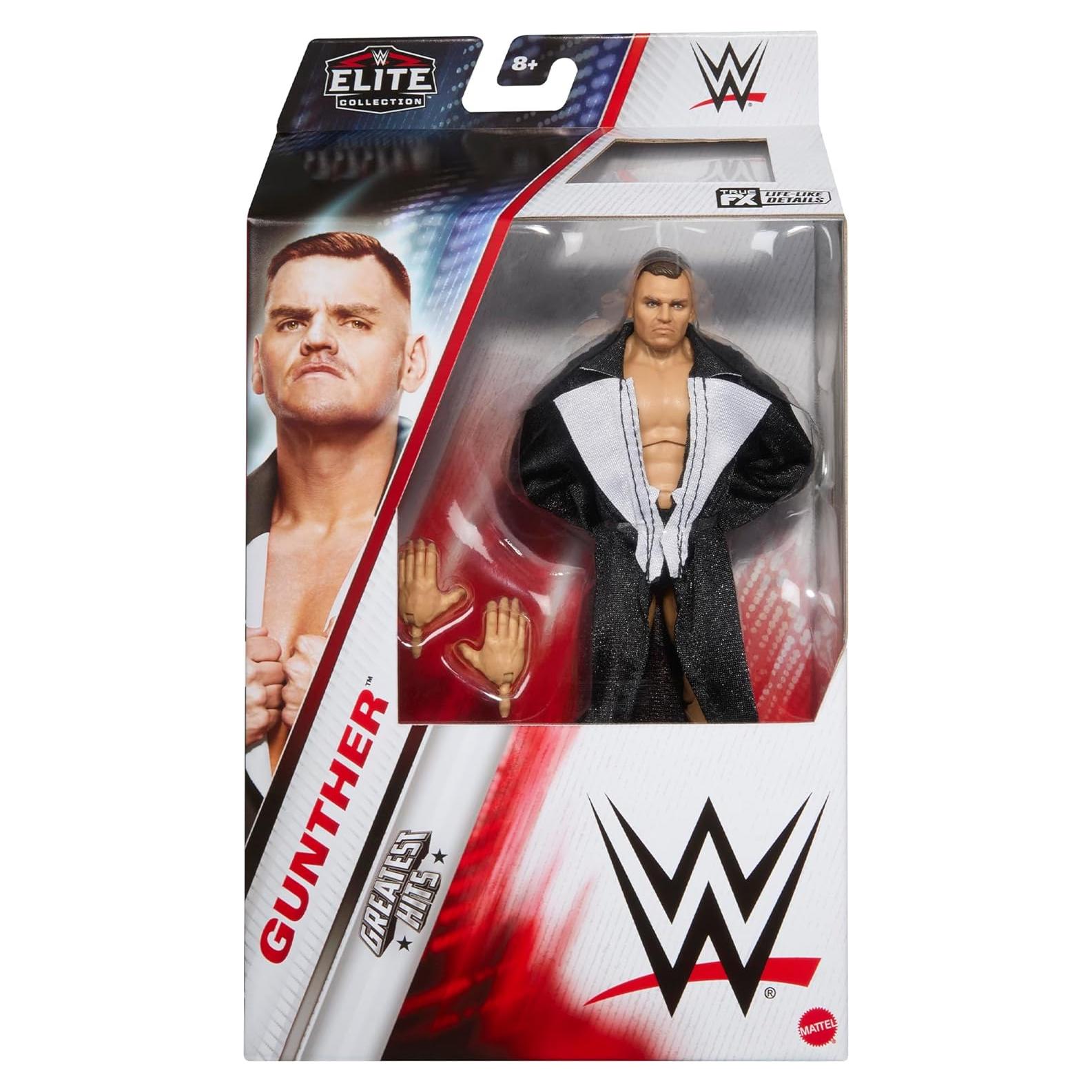 Figura de acción WWE Elite Greatest Hits 8 Gunther Mattel