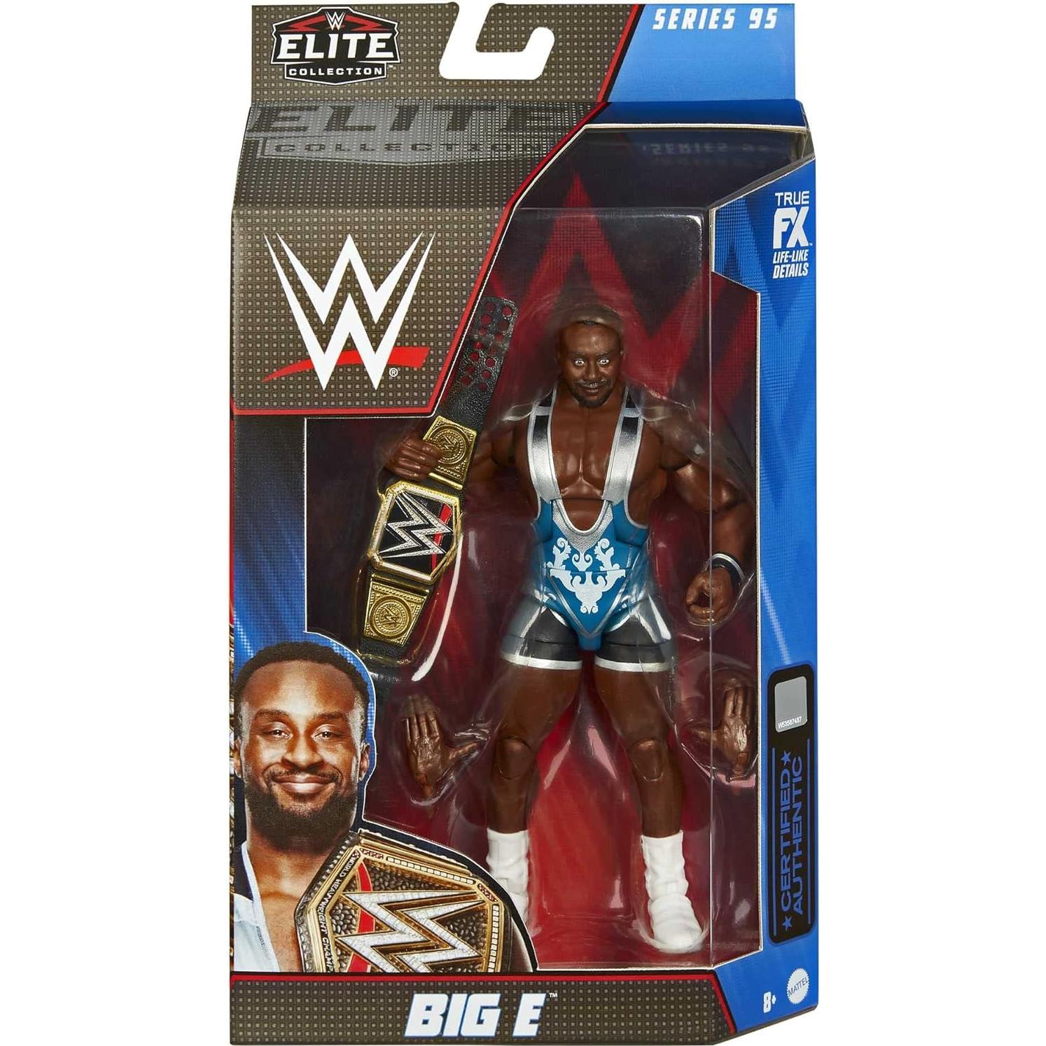 Figura de Acción Mattel WWE Elite Big E 15 cm Posable