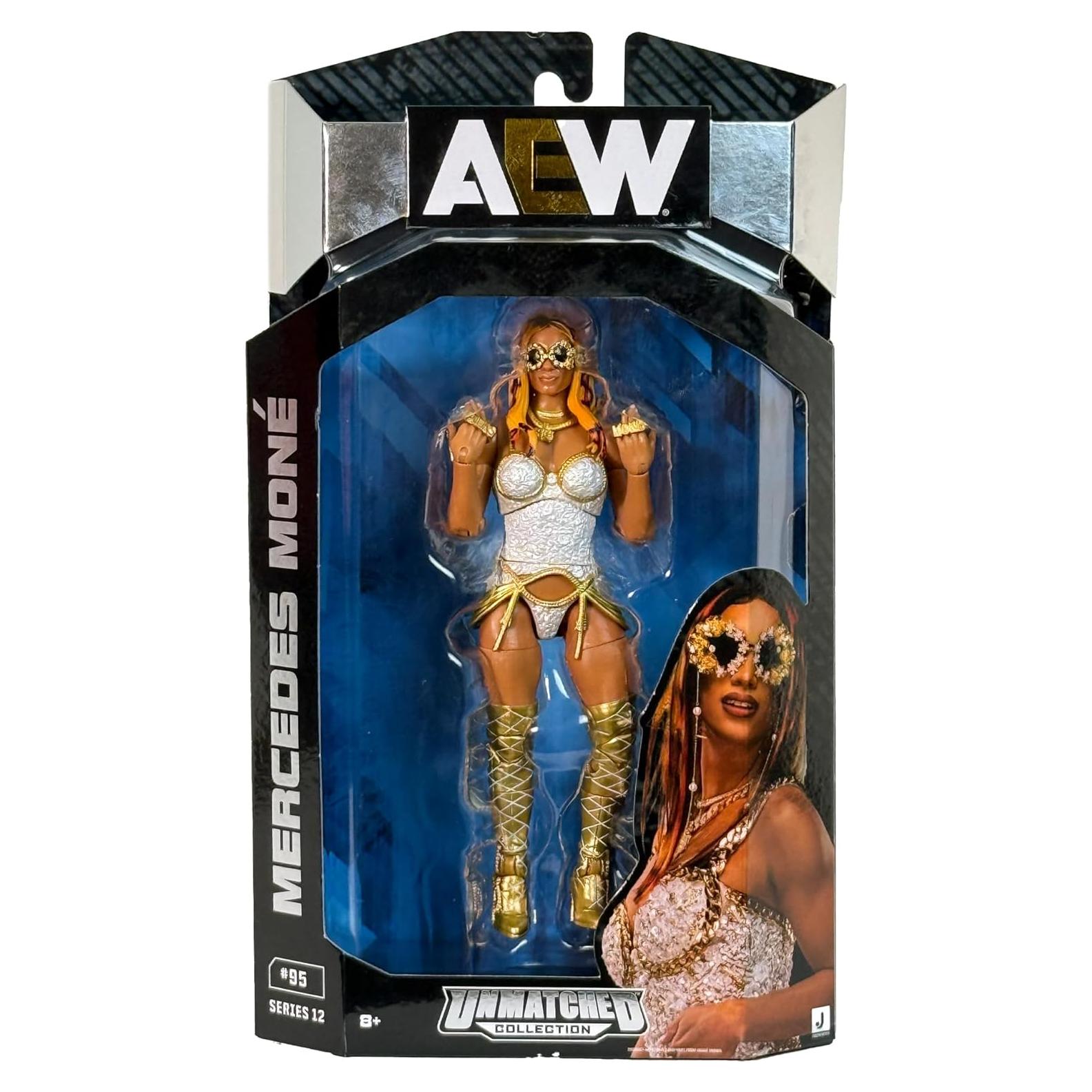 Figura de Acción Lucha Libre AEW Mercedes Mone 27.94 cm