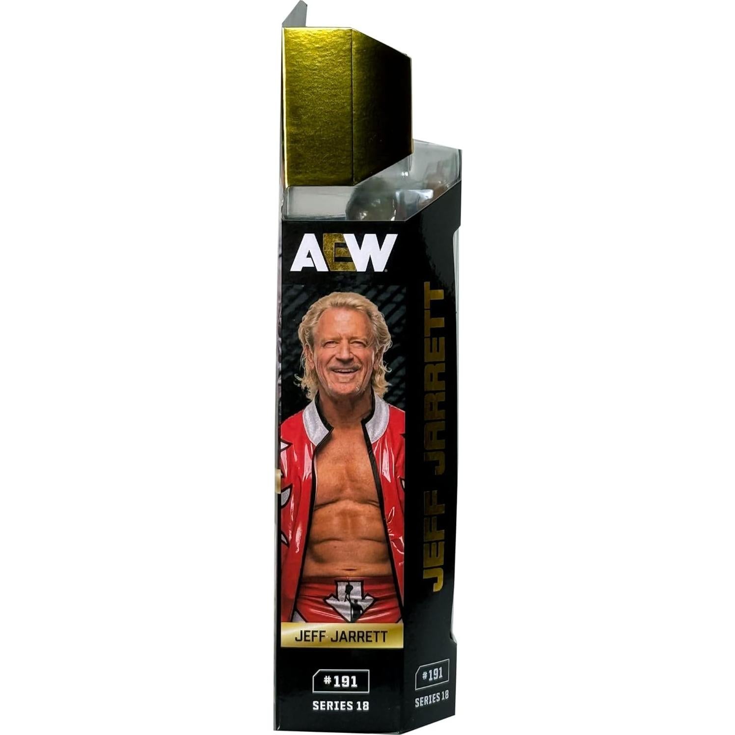 Figura de Acción Lucha Libre AEW Jeff Jarrett 18 cm Jazwares