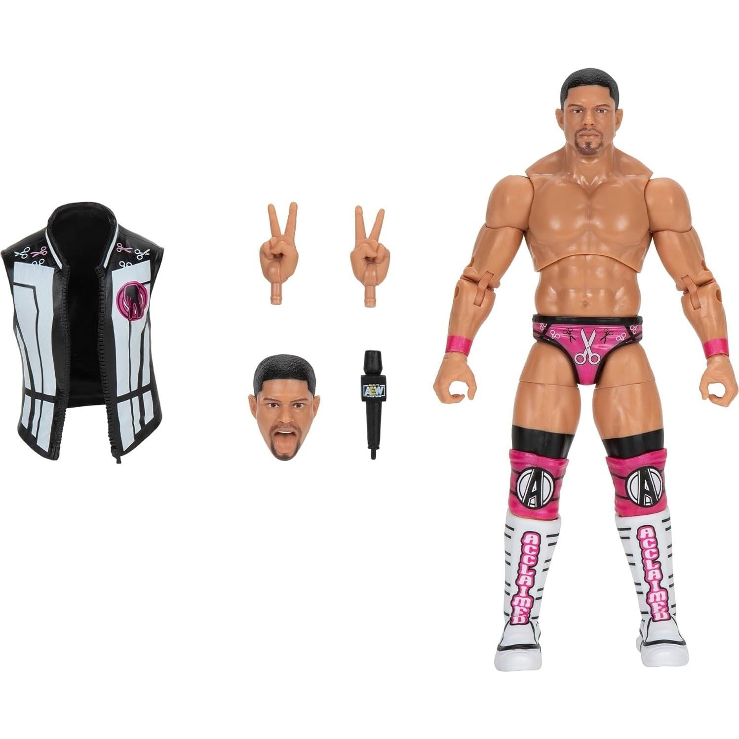 Figura de Acción AEW Anthony Bowens 15.24 cm Colección S14