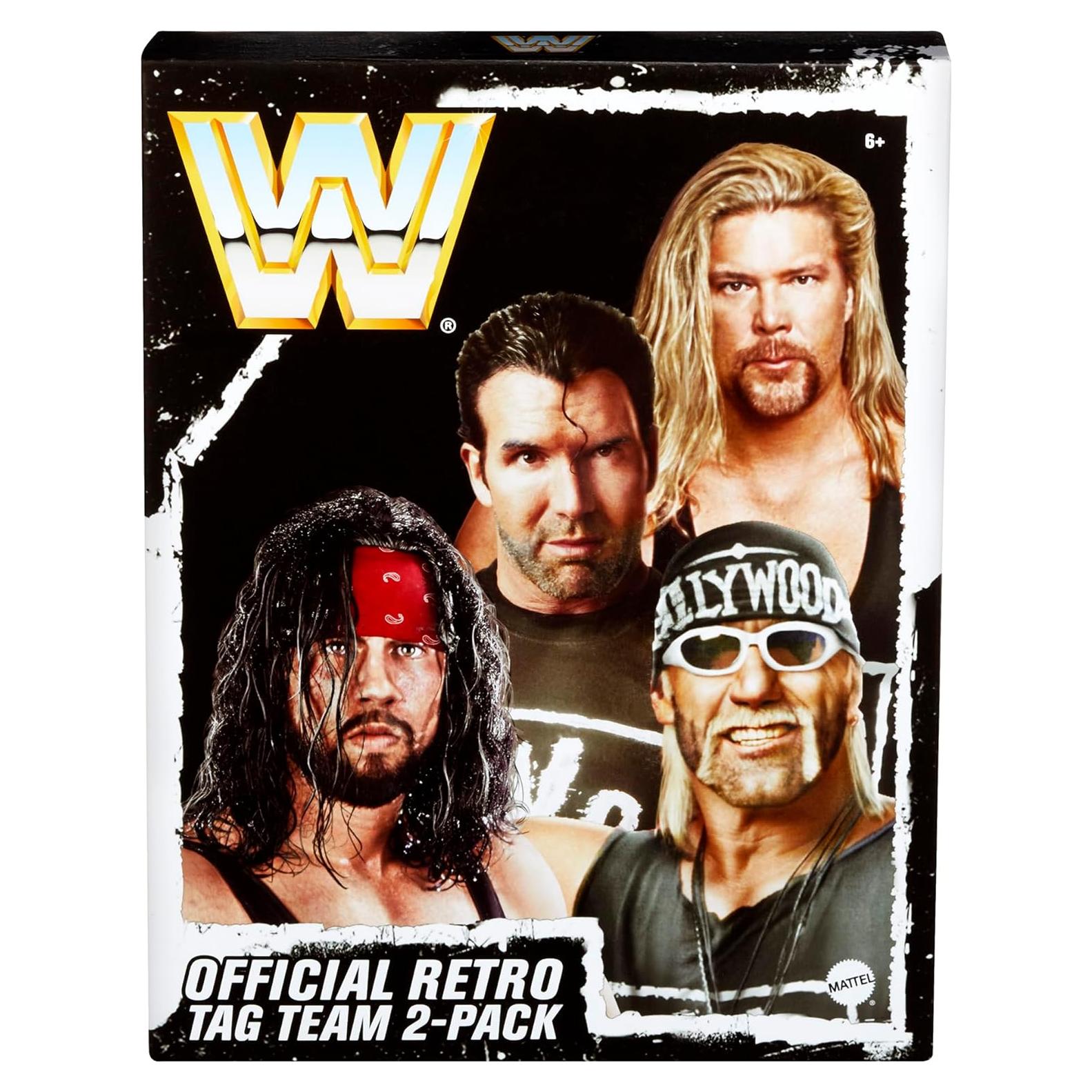 Figuras de Acción WWE NWO Retro 4-Pack Mattel