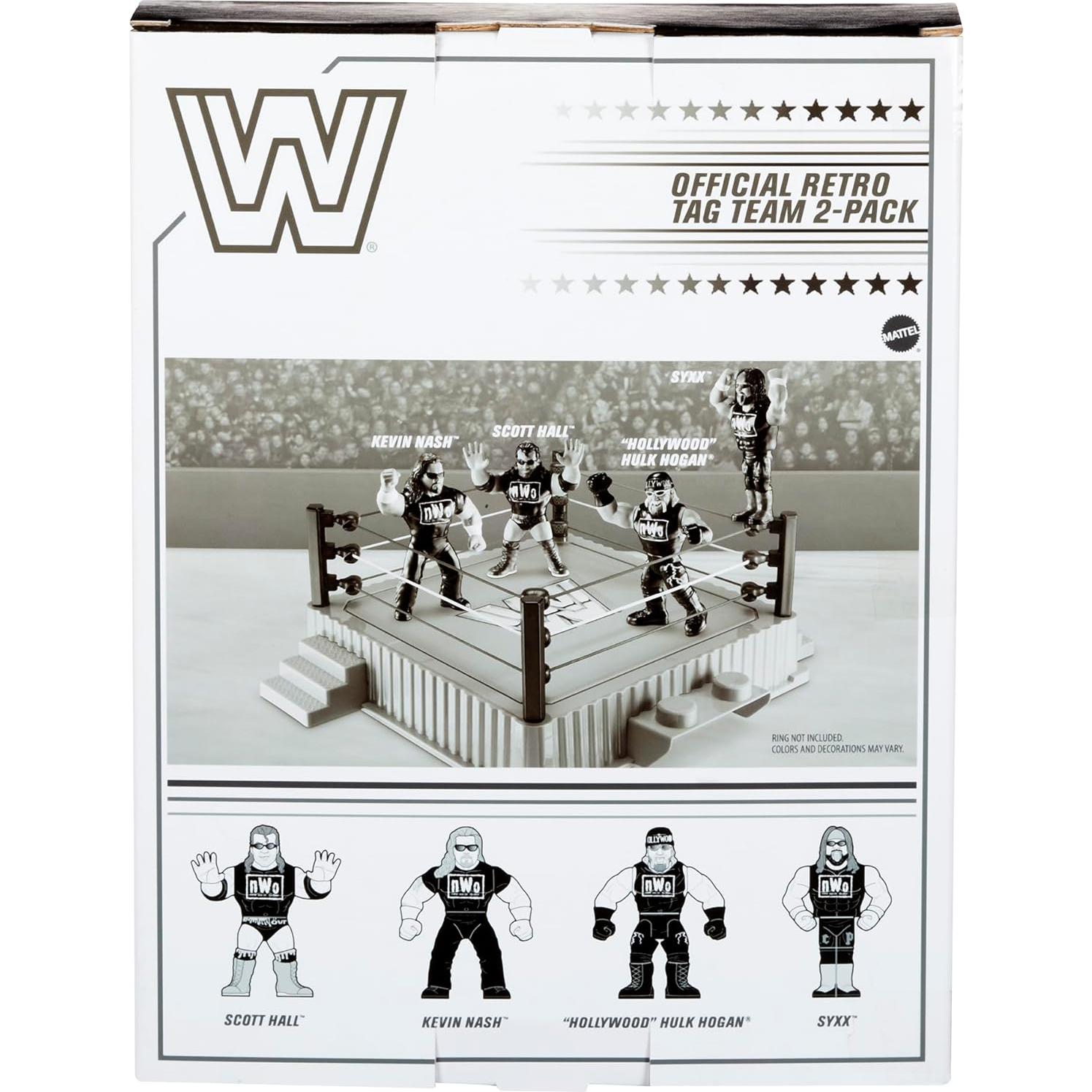 Figuras de Acción WWE NWO Retro 4-Pack Mattel