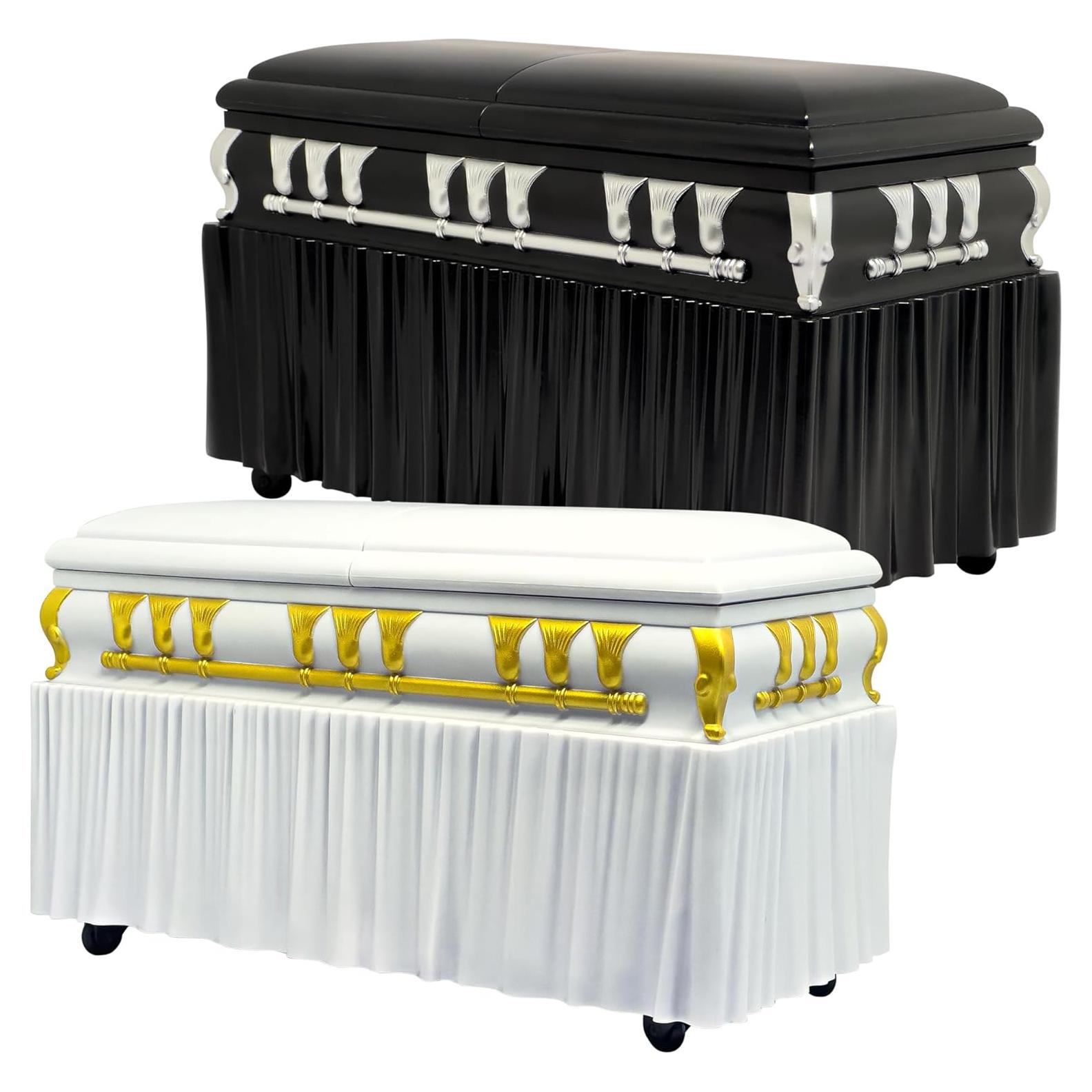 Juego de 2 Ataúdes Deluxe para Figuras de Lucha Libre